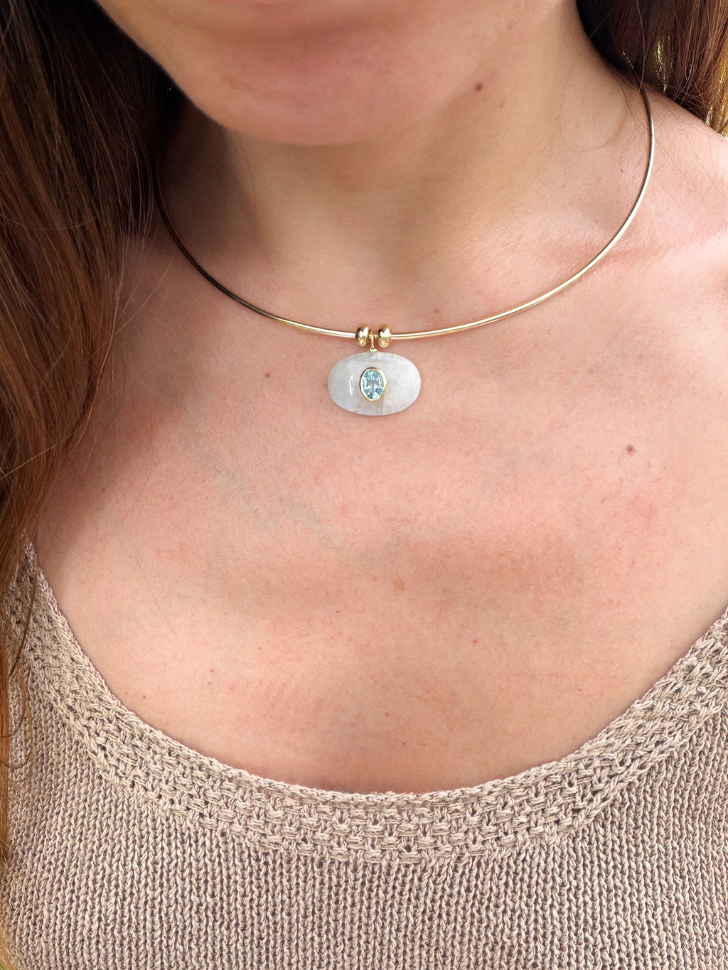 HALO COLLAR NECKLACE