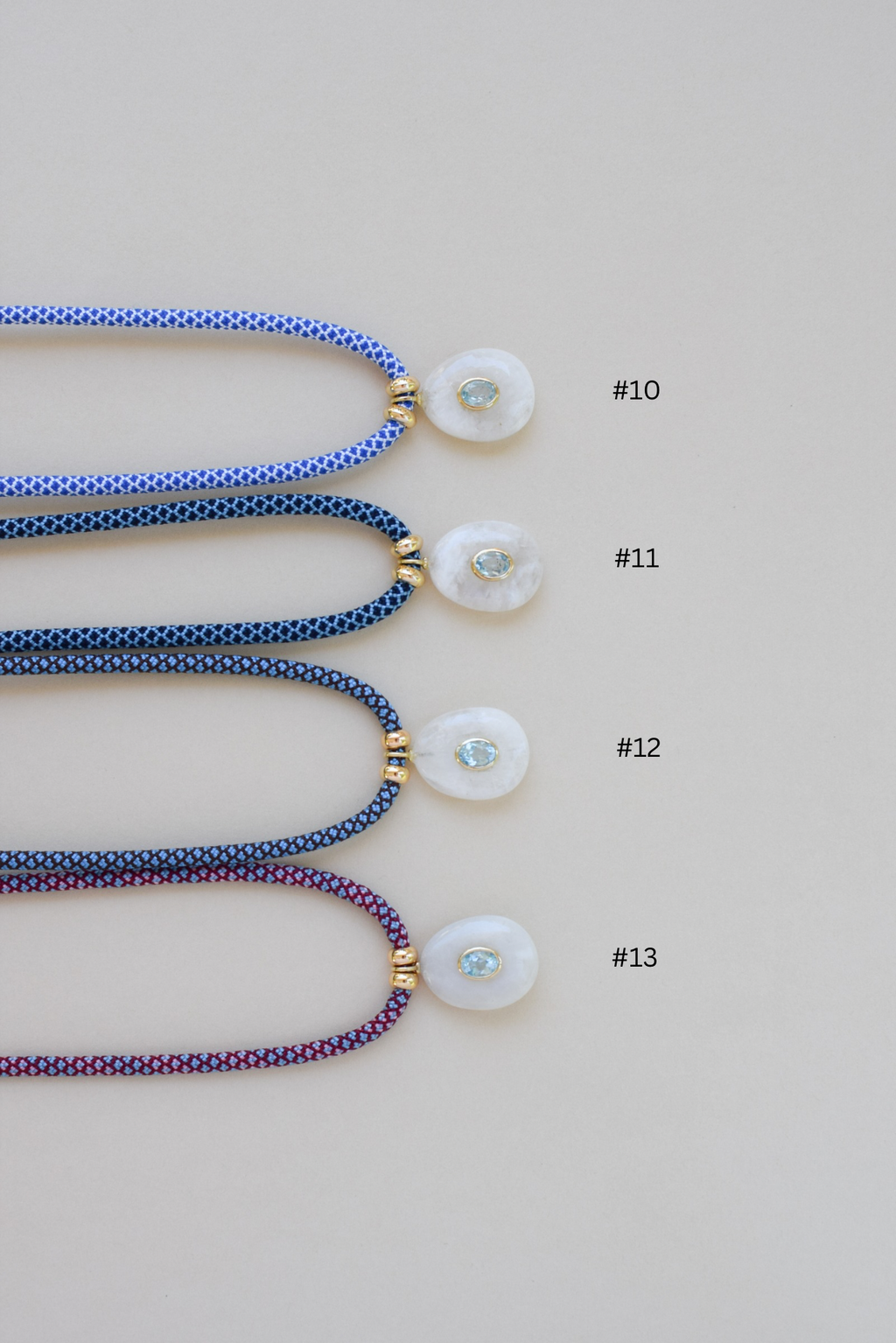 LUXE POWER CORD / RAINBOW MOONSTONE [DROP NO. 2]
