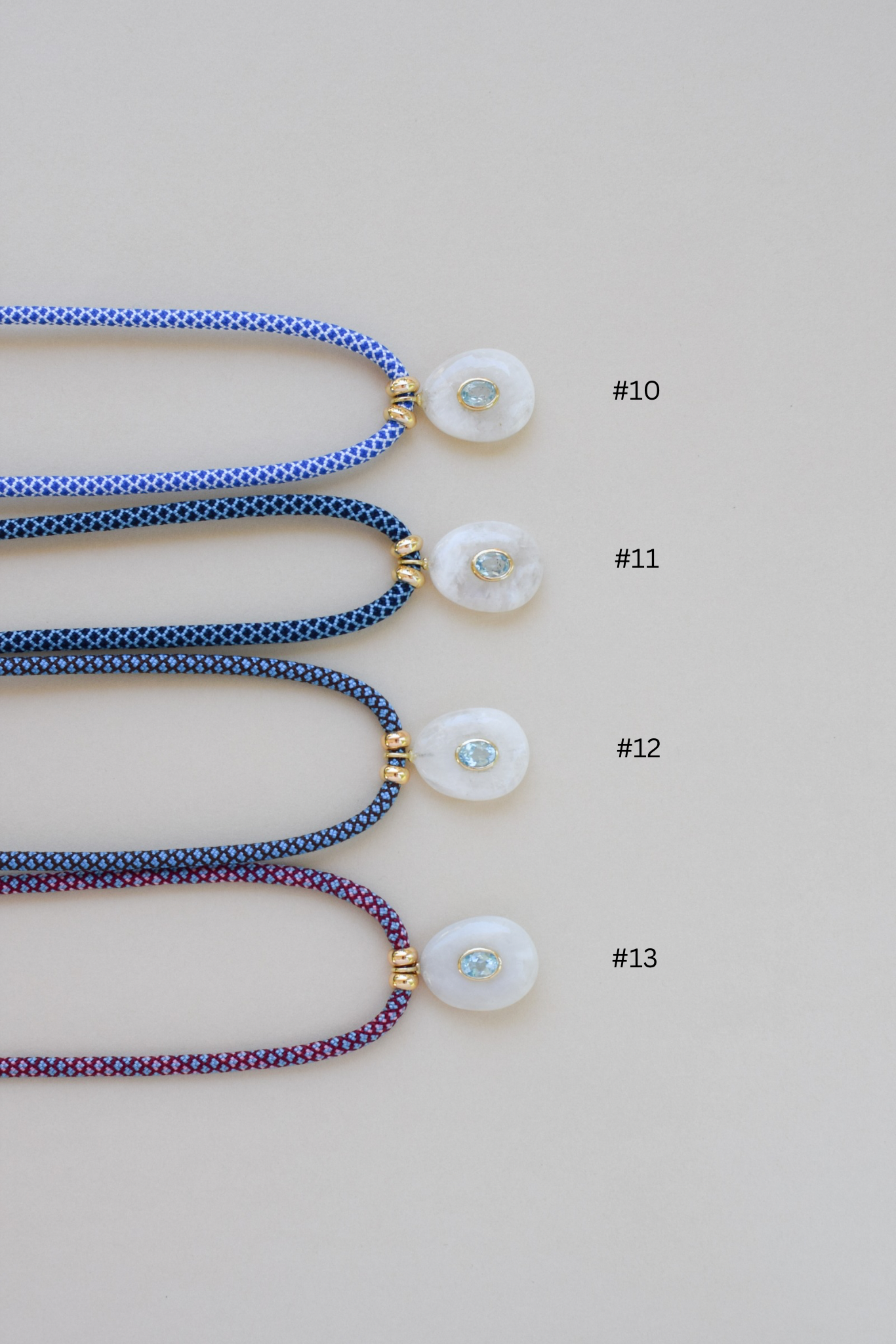 LUXE POWER CORD / RAINBOW MOONSTONE [DROP NO. 2]