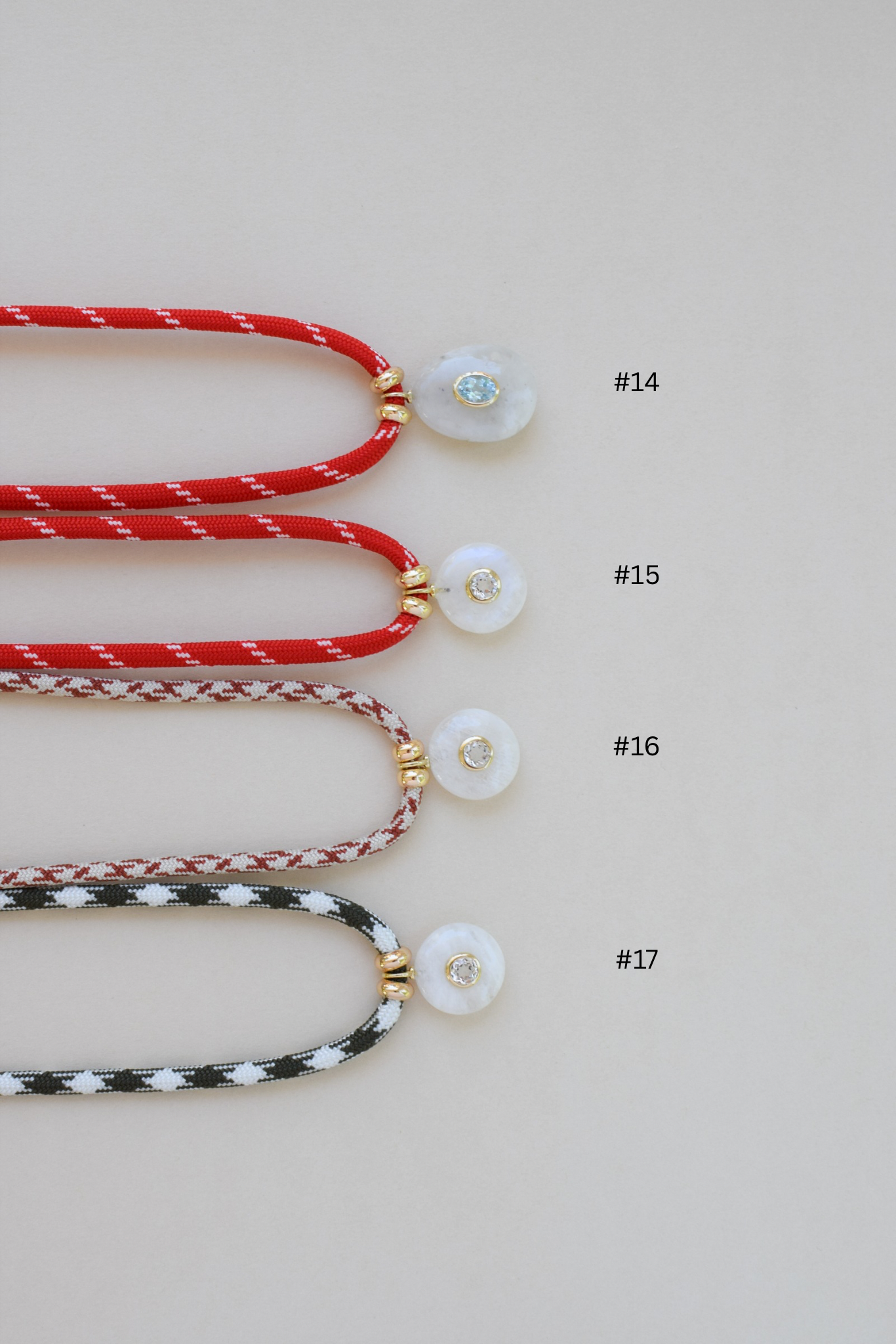 LUXE POWER CORD / RAINBOW MOONSTONE [DROP NO. 2]