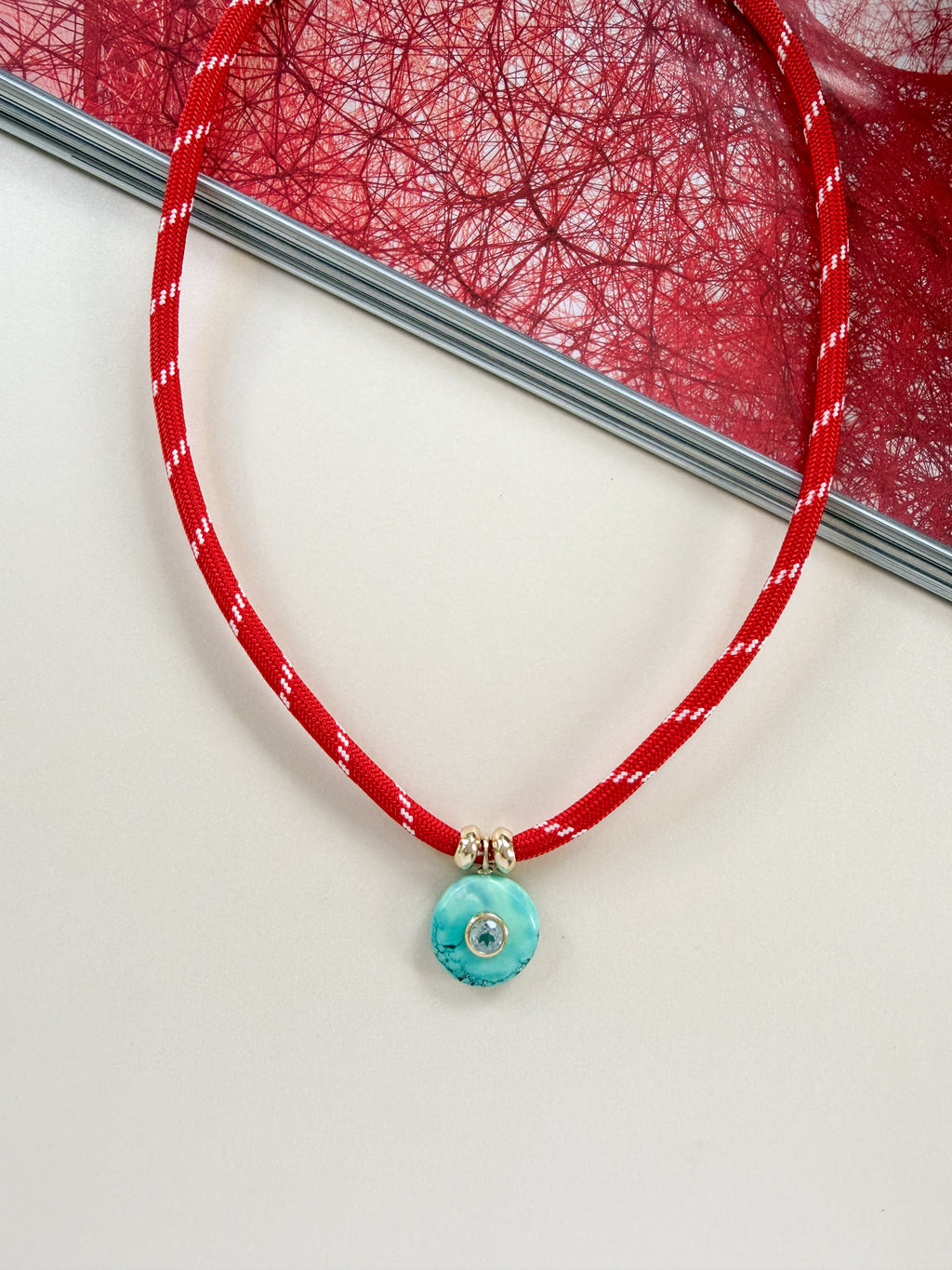 Luxe POWER Cord / Turquoise