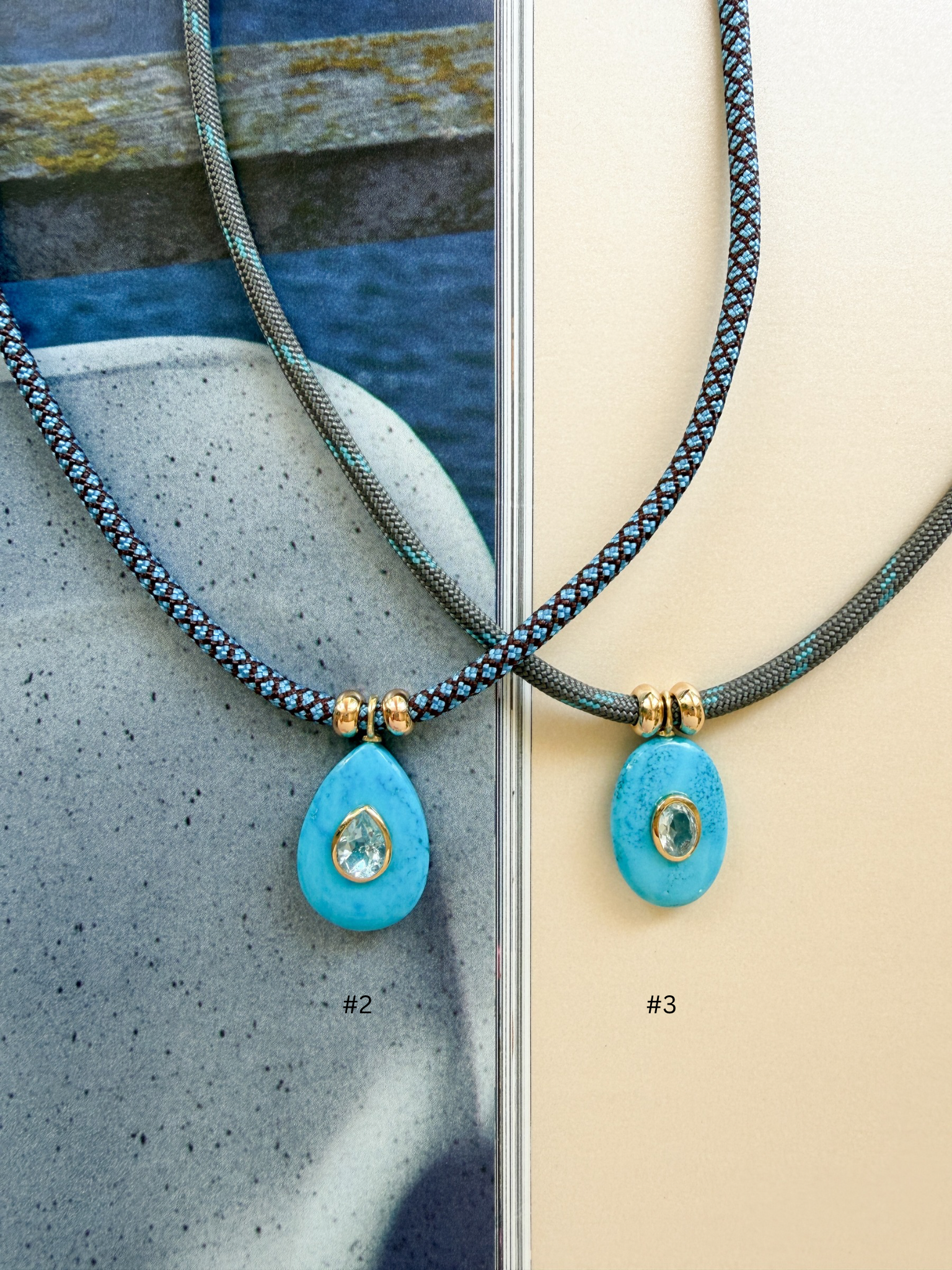 POWER Cord / BLUE HOWLITE [DROP NO. 2]