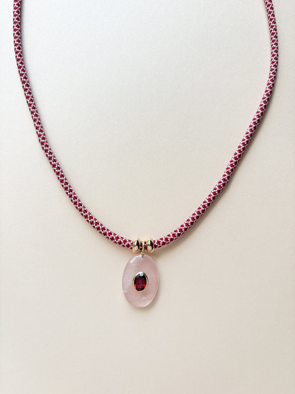 Luxe POWER Cord / ROSE QUARTZ