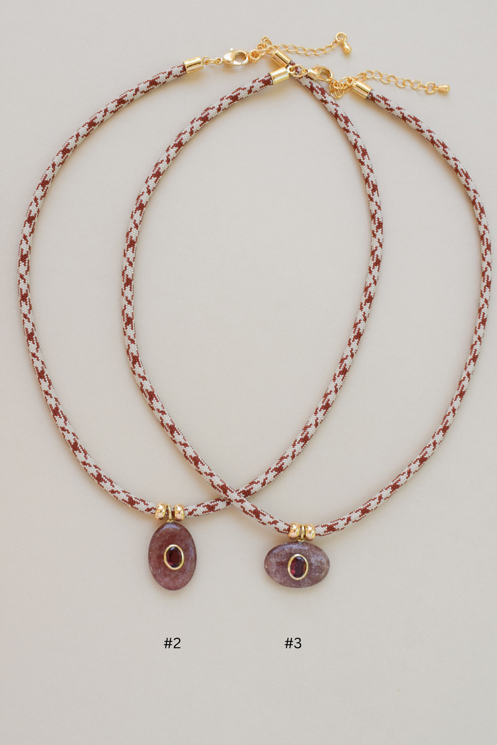 Luxe POWER Cord / STRAWBERRY QUARTZ [DROP NO. 2]