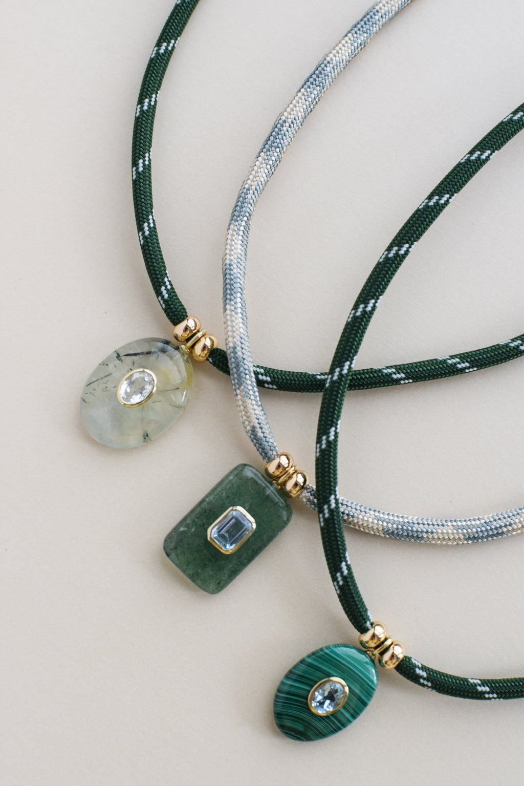 Luxe POWER Cord / GREEN AVENTURINE