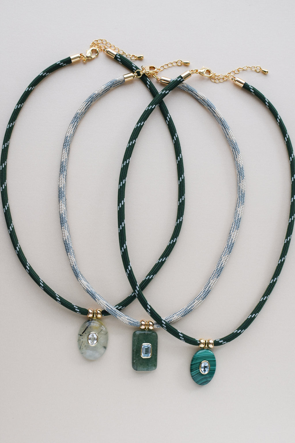 Luxe POWER Cord / GREEN AVENTURINE