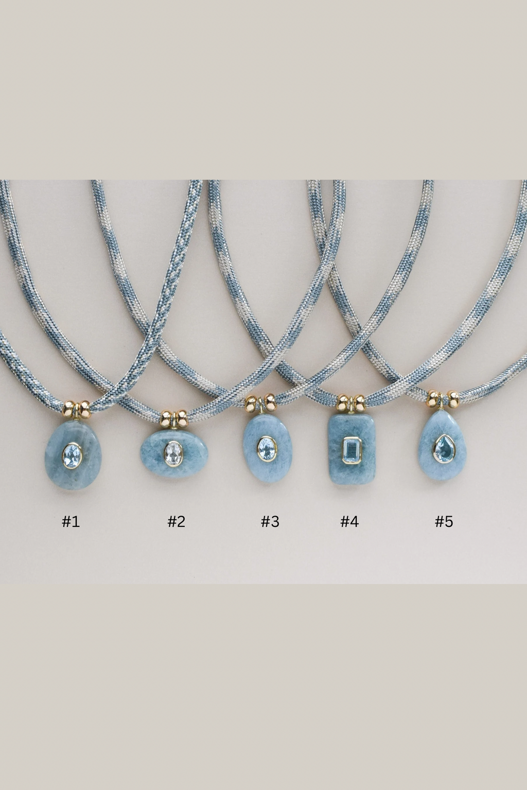 Luxe POWER Cord / AQUAMARINE