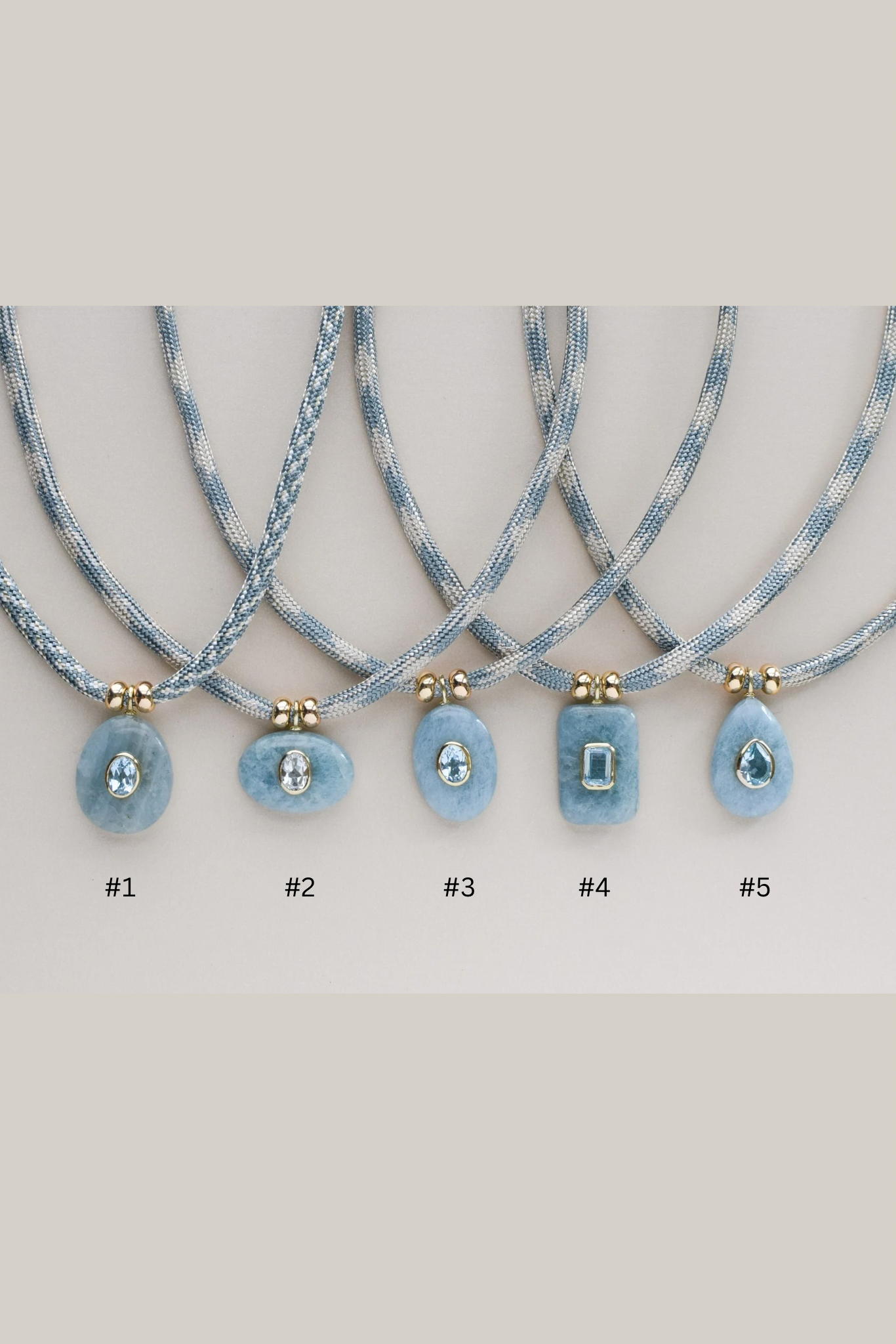 Luxe POWER Cord / AQUAMARINE