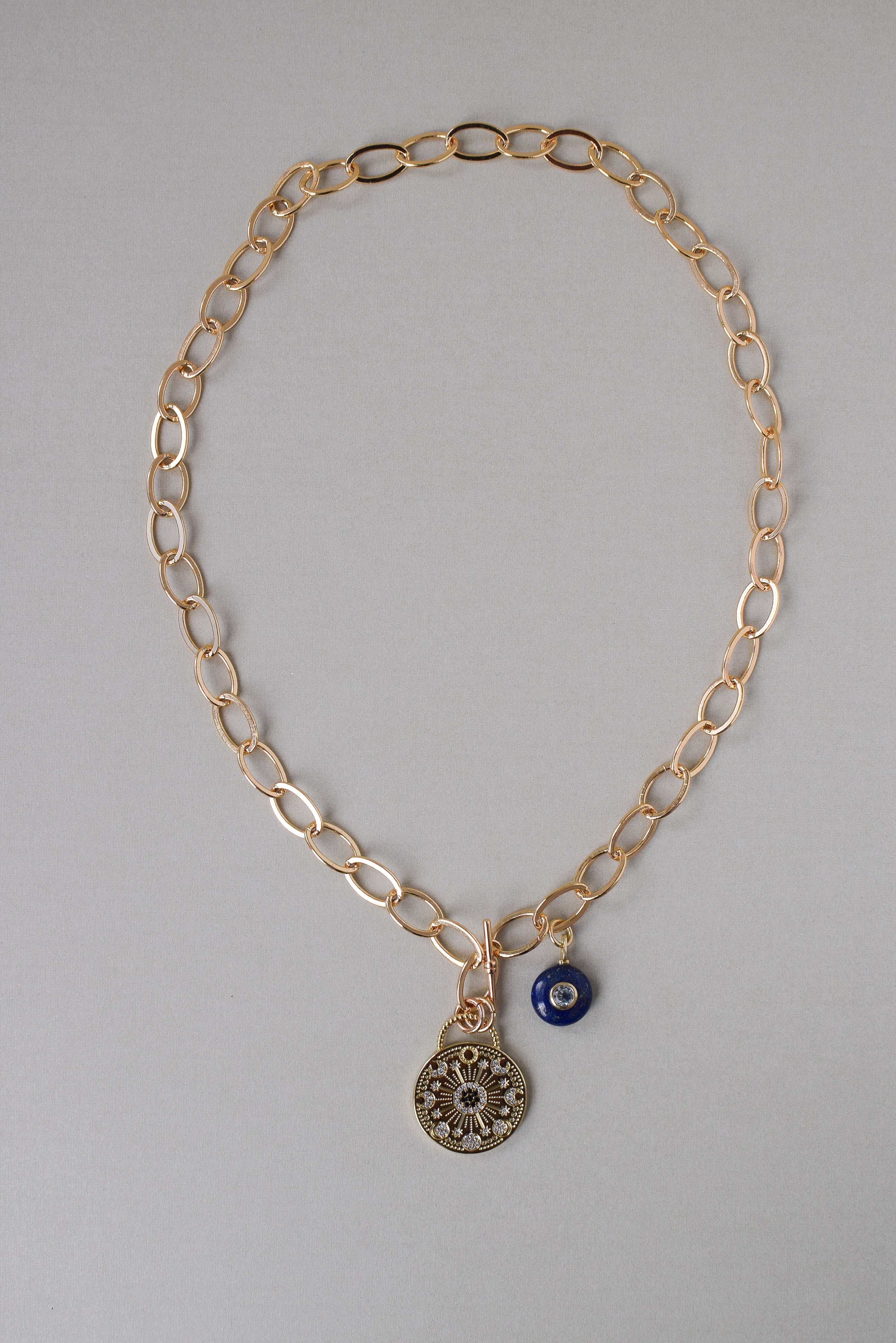Lunar Medallion Necklace