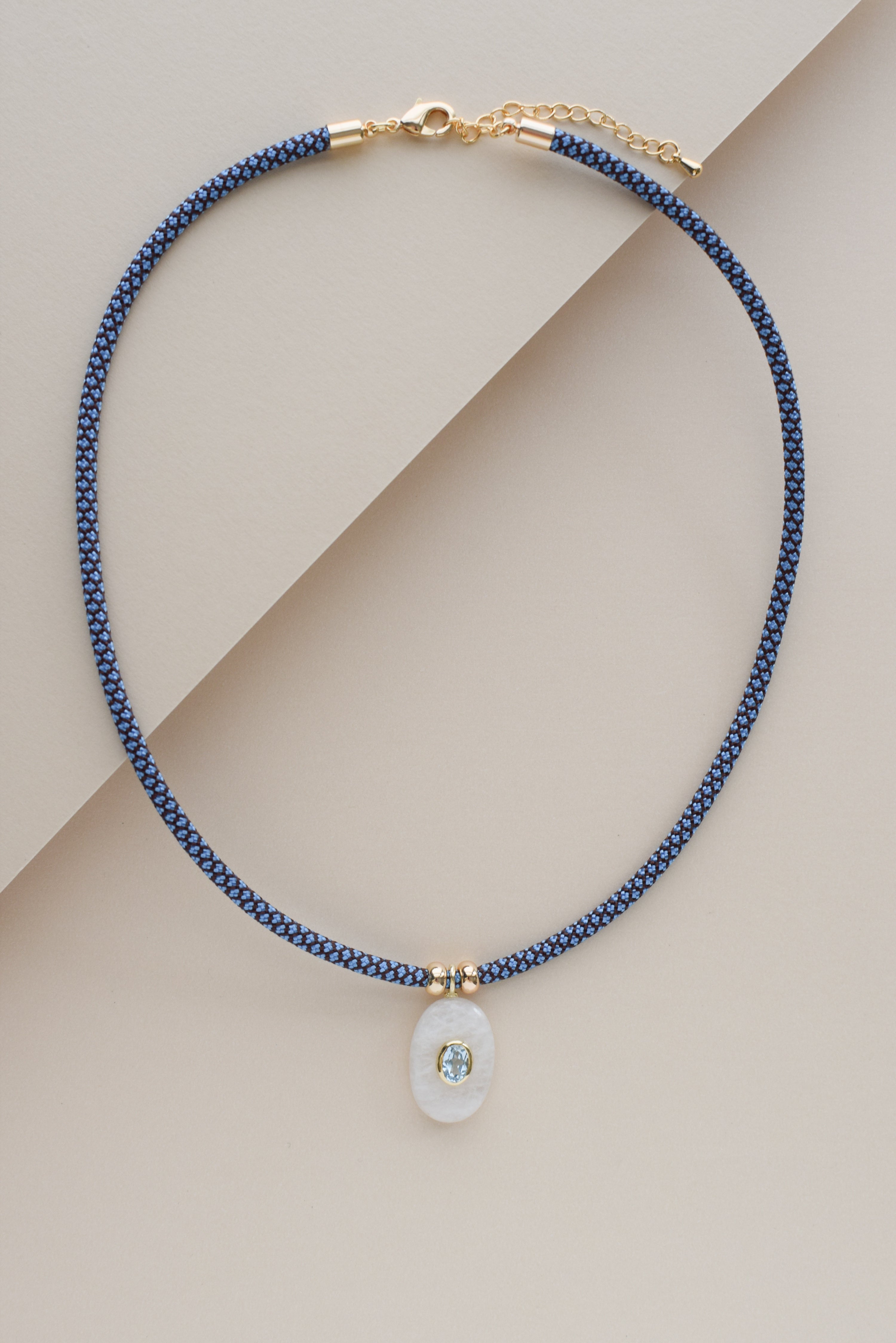 Luxe POWER Cord / RAINBOW MOONSTONE