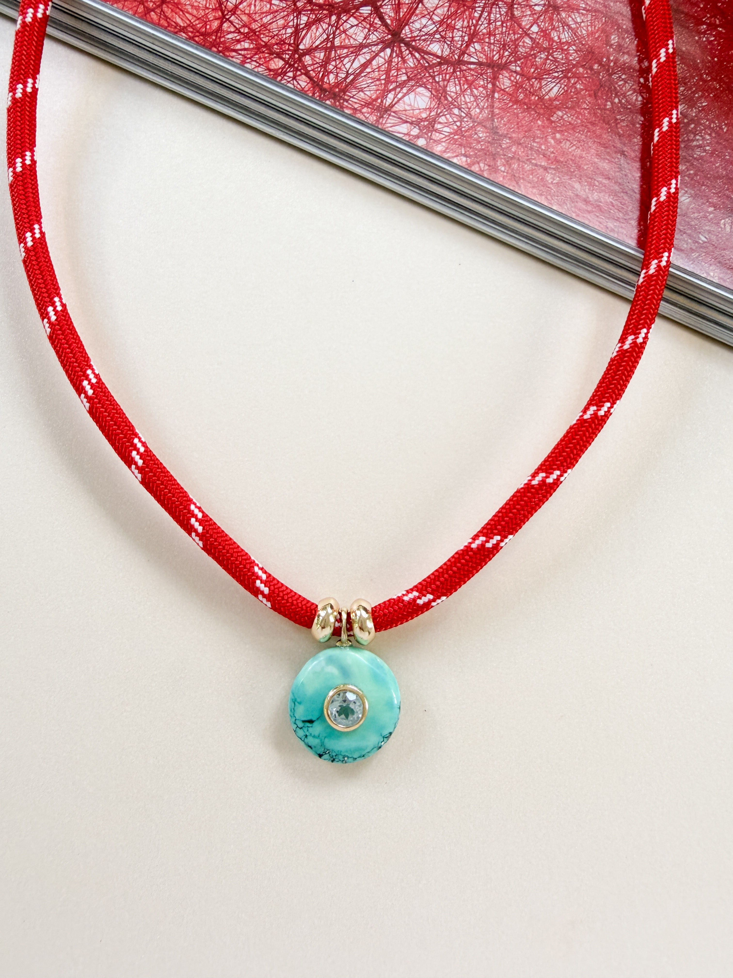 Luxe POWER Cord / Turquoise