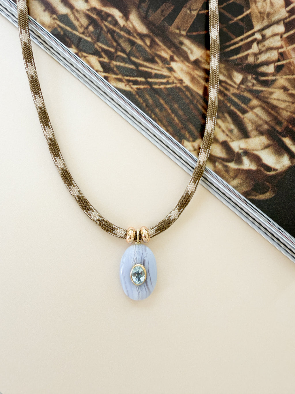 Luxe POWER Cord / Blue Lace Agate [DROP NO. 2]