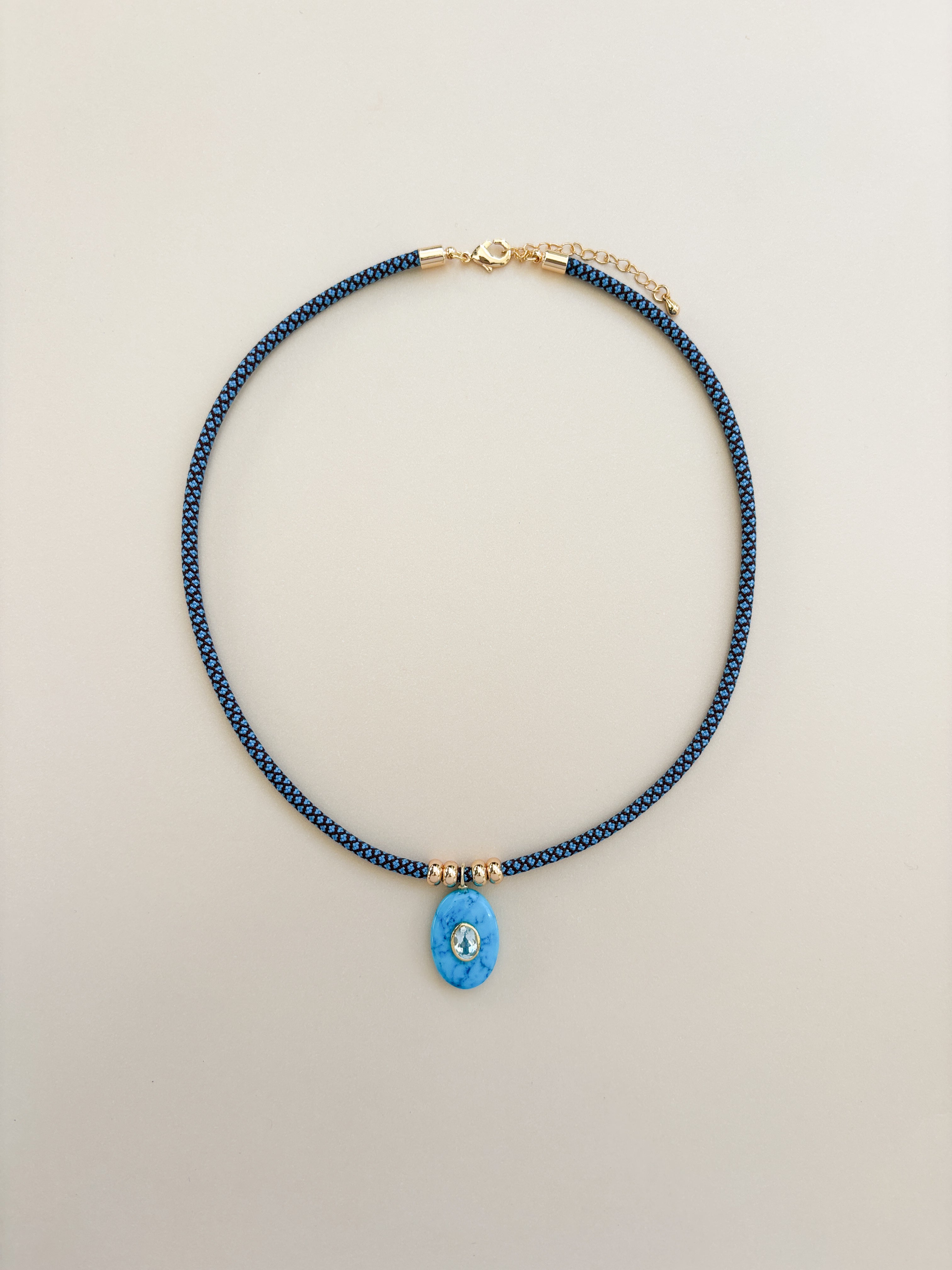 POWER Cord / BLUE HOWLITE