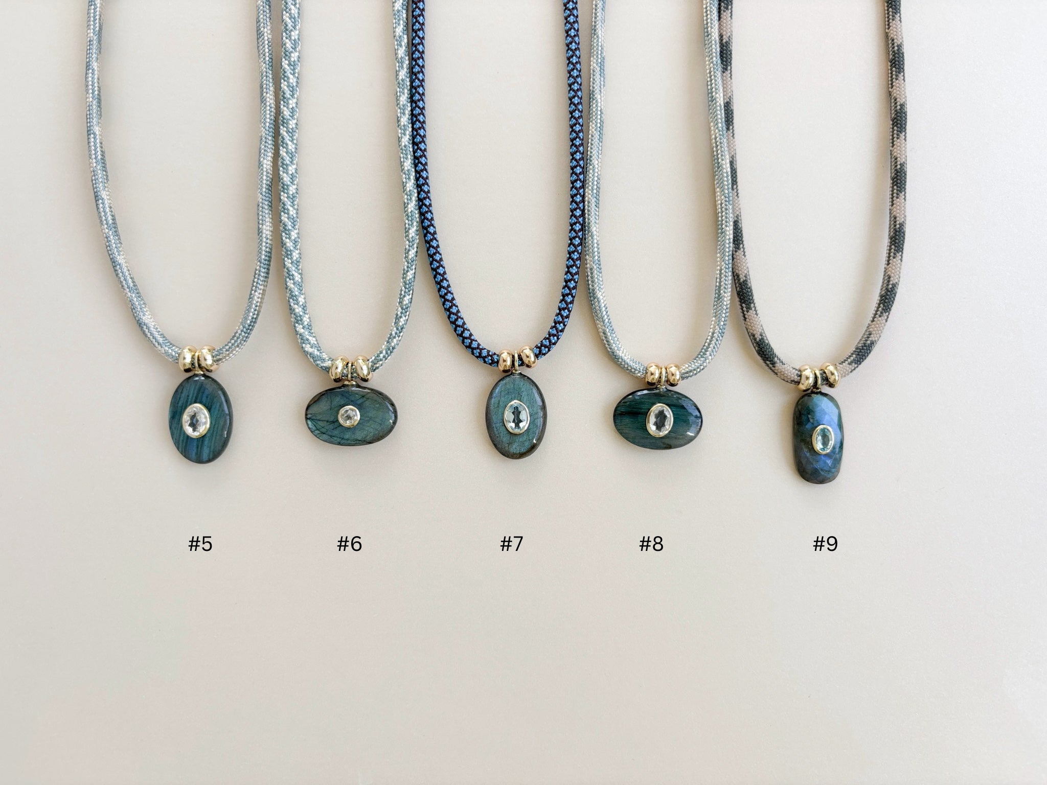 Luxe POWER Cord / LABRADORITE