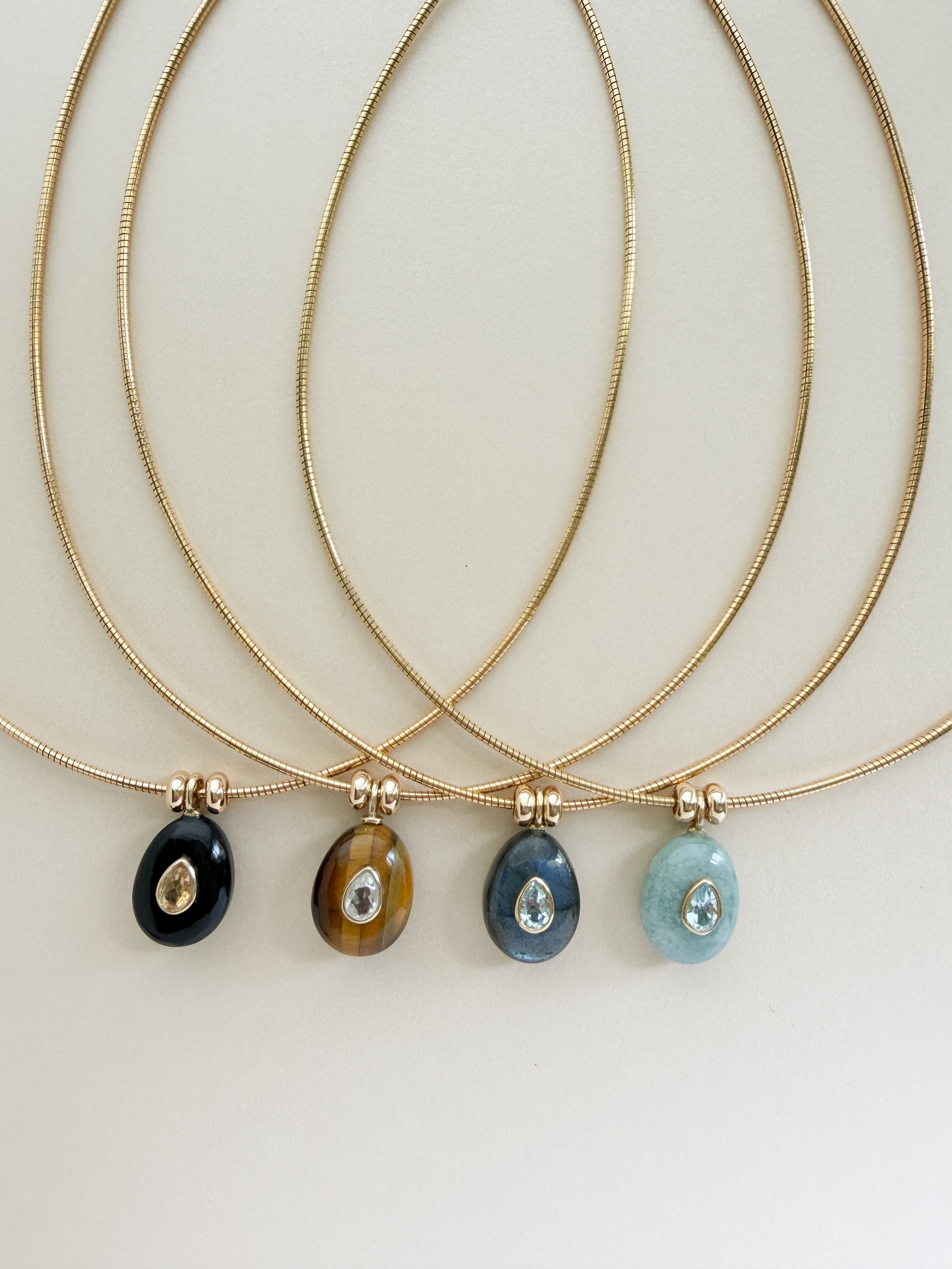THE OMEGA DROP NECKLACE