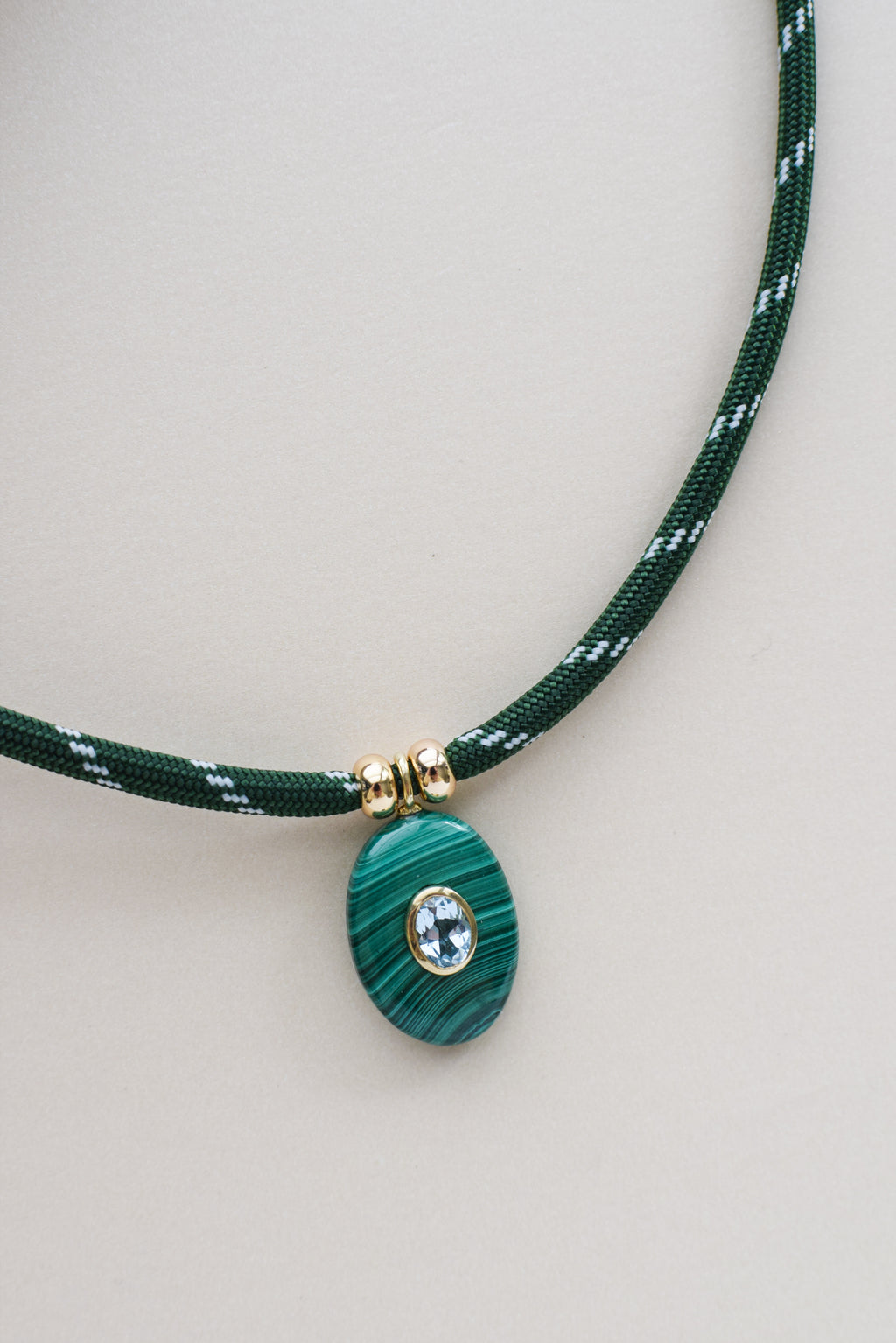 Luxe POWER Cord / MALACHITE