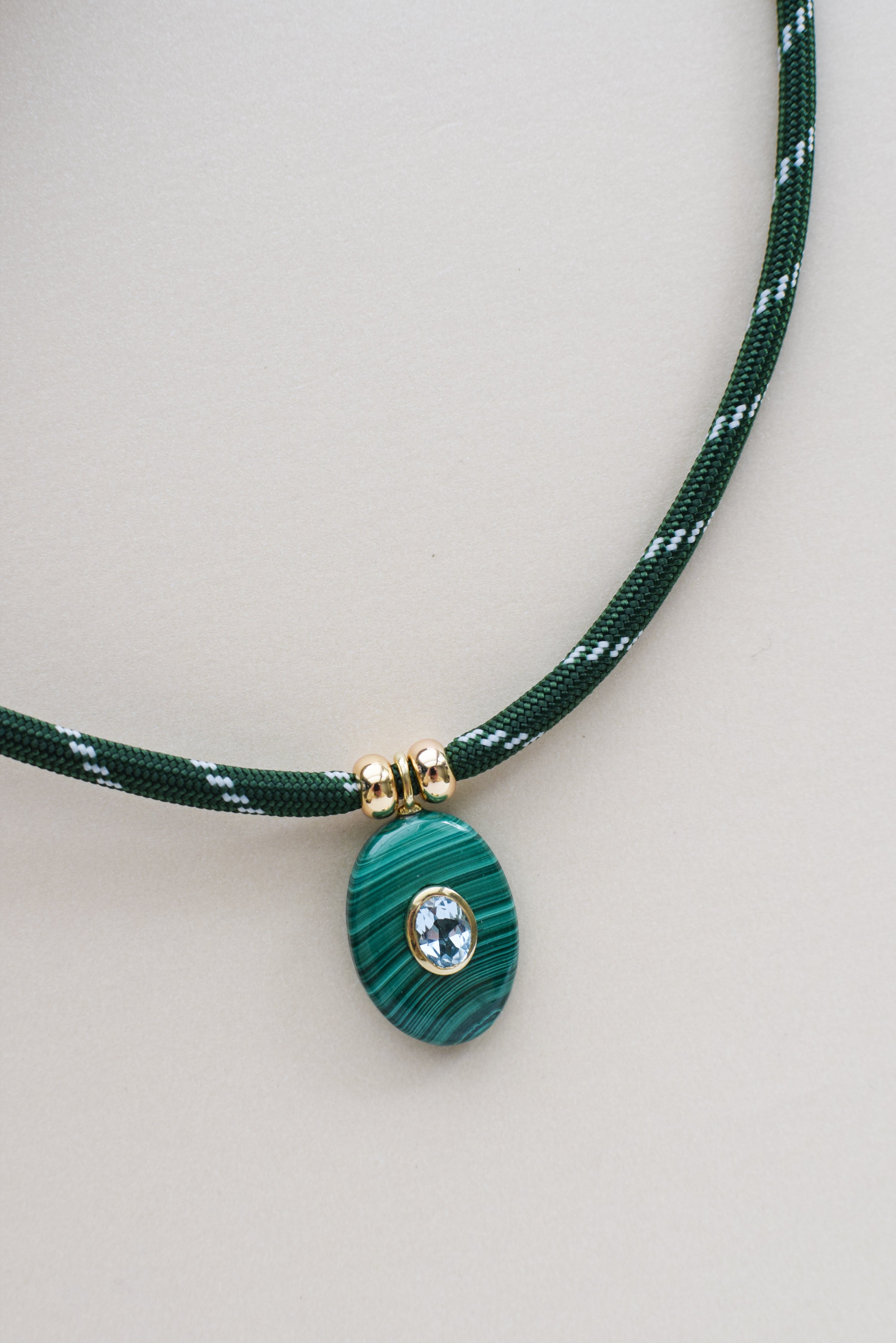 Luxe POWER Cord / MALACHITE