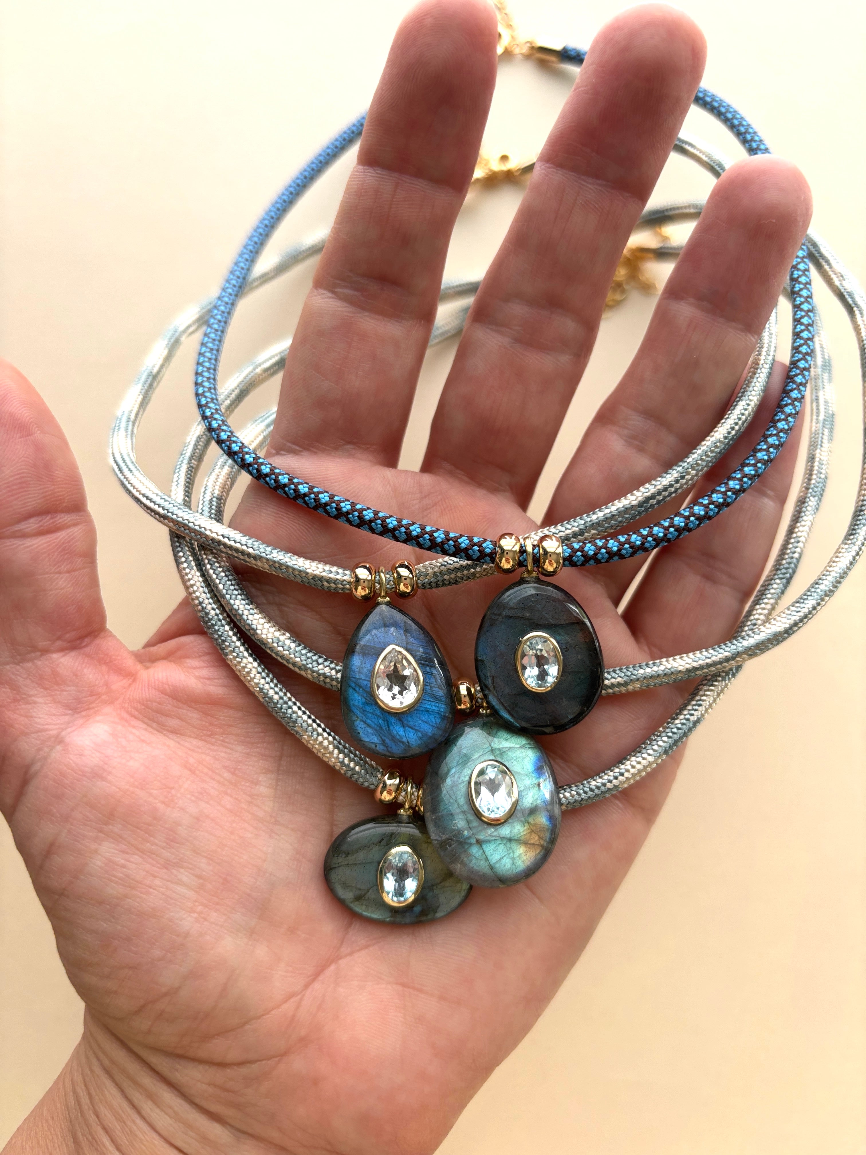 Luxe POWER Cord / LABRADORITE