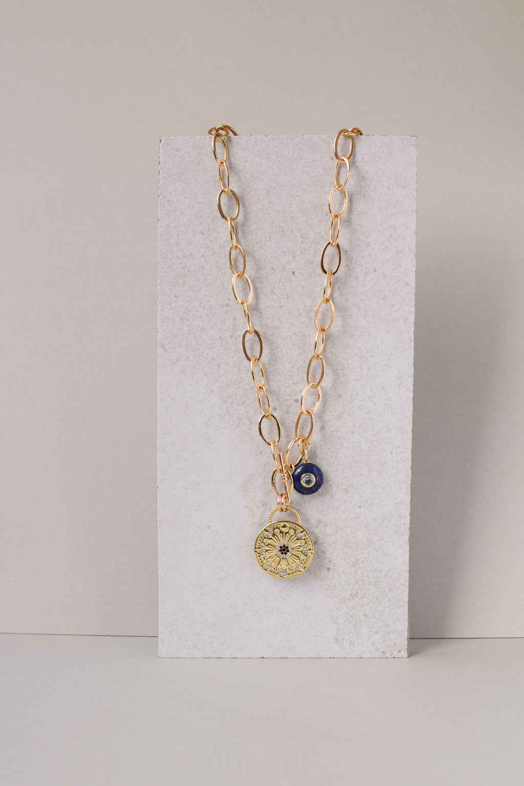 Lunar Medallion Necklace