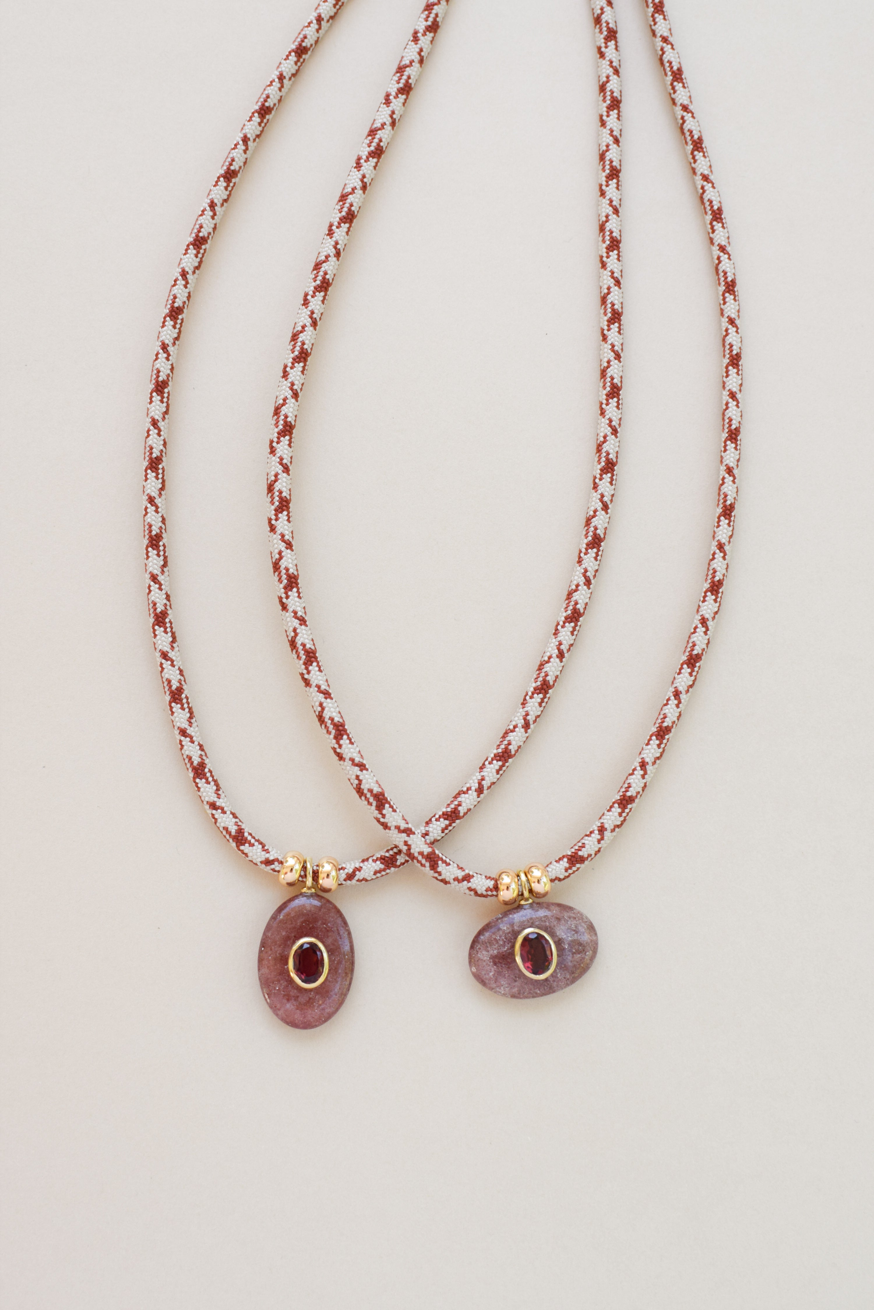 Luxe POWER Cord / STRAWBERRY QUARTZ [DROP NO. 2]