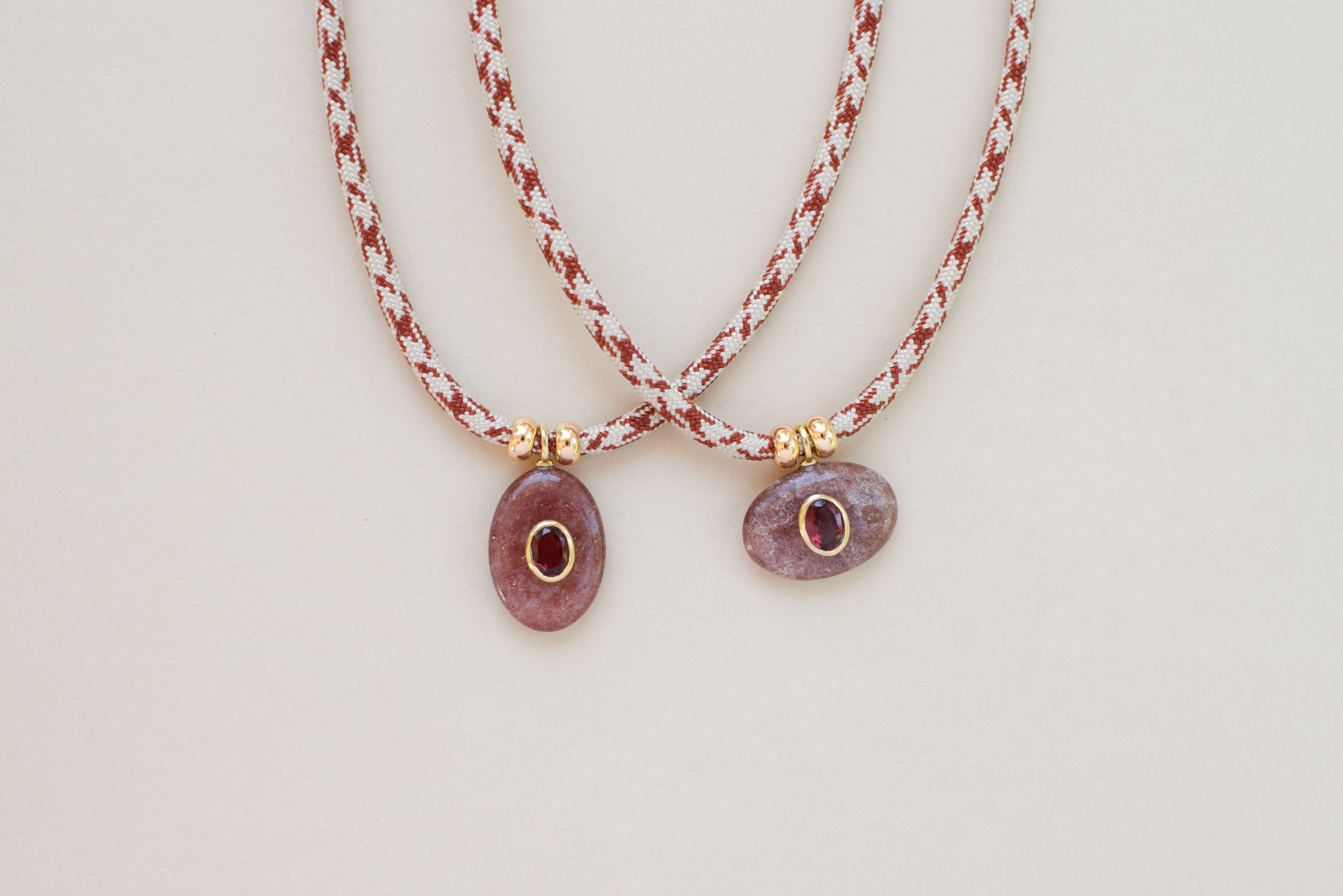 Luxe POWER Cord / STRAWBERRY QUARTZ [DROP NO. 2]