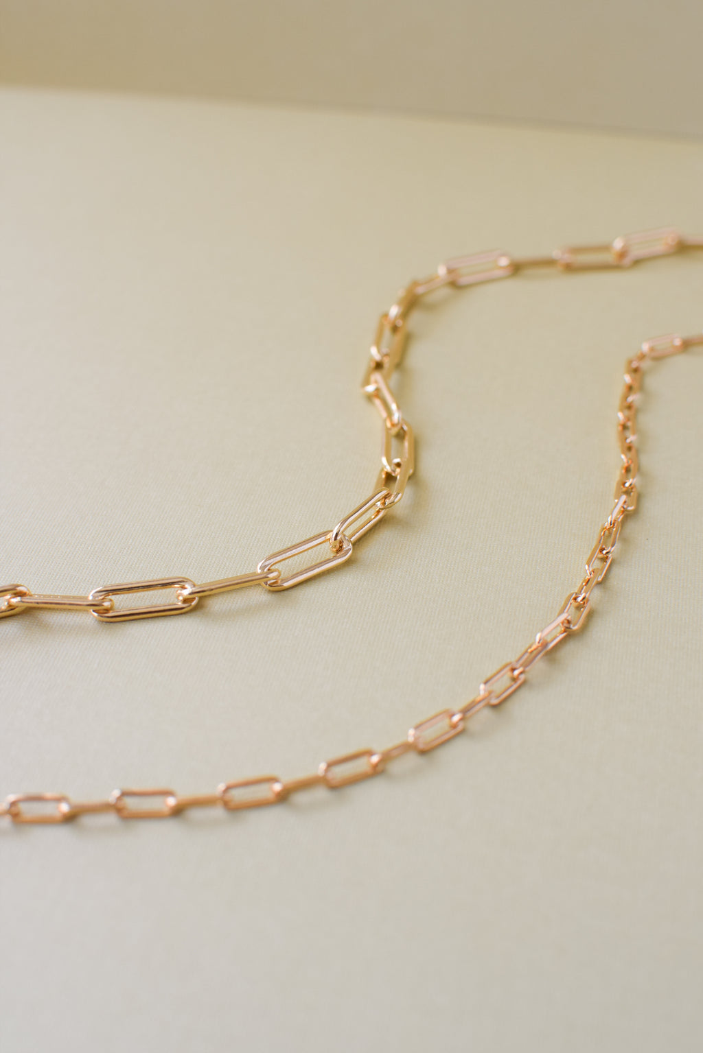 BOLD PAPERCLIP NECKLACE