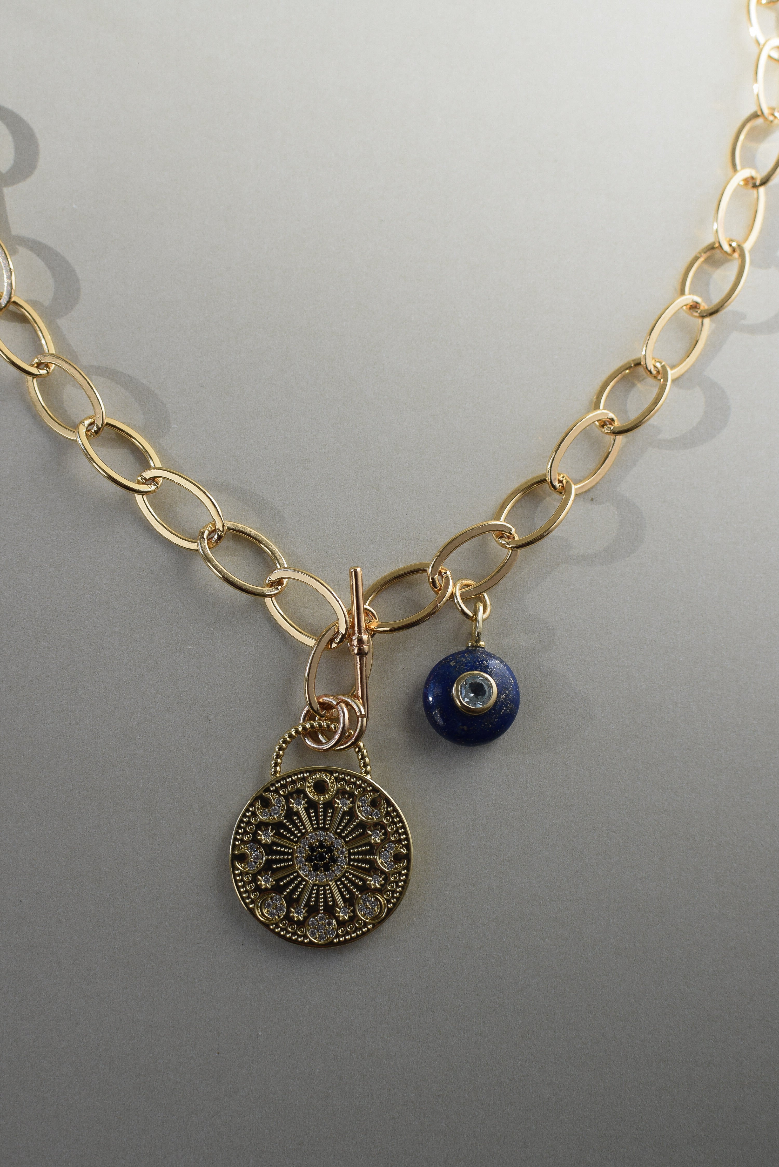 Lunar Medallion Necklace