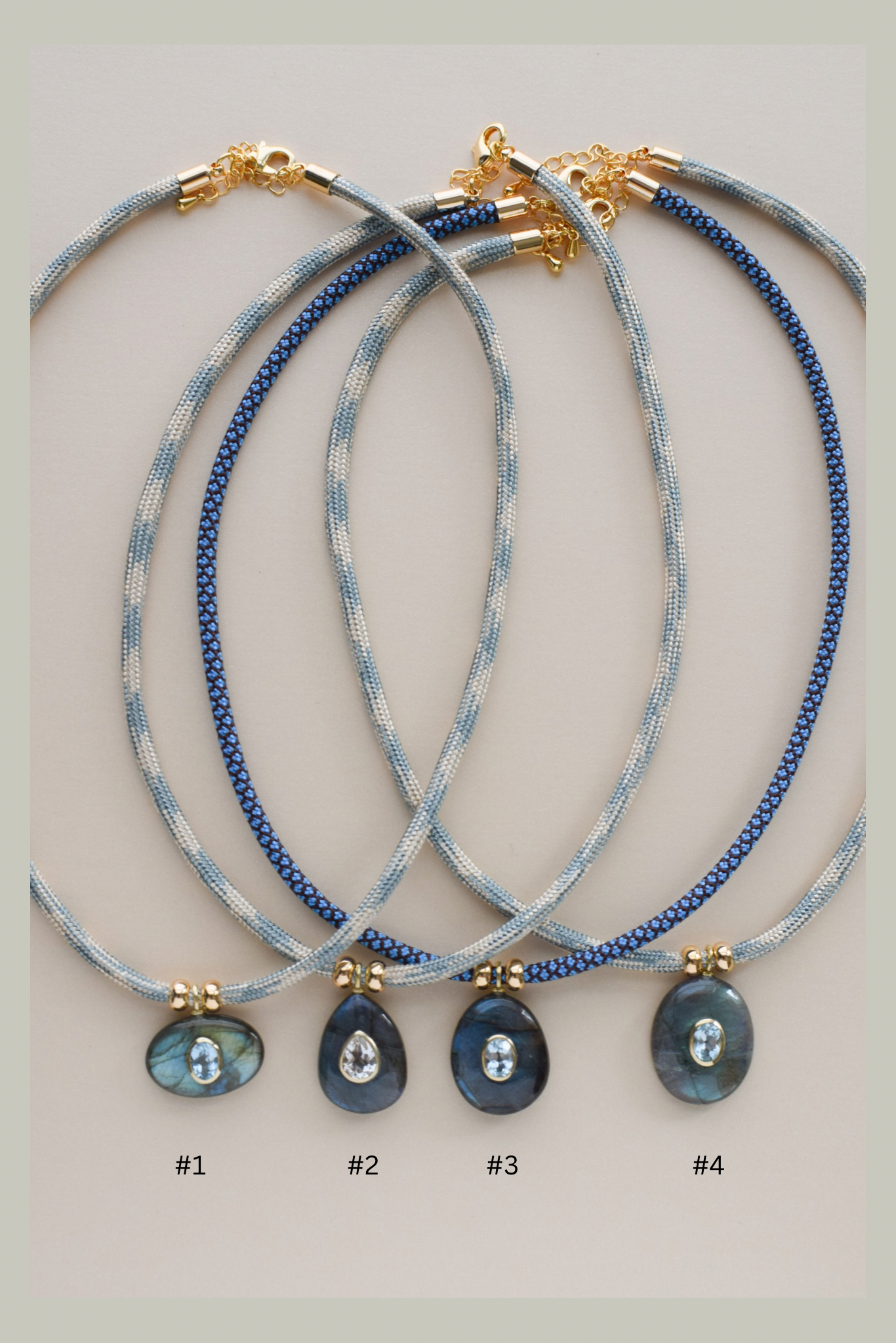 Luxe POWER Cord / LABRADORITE