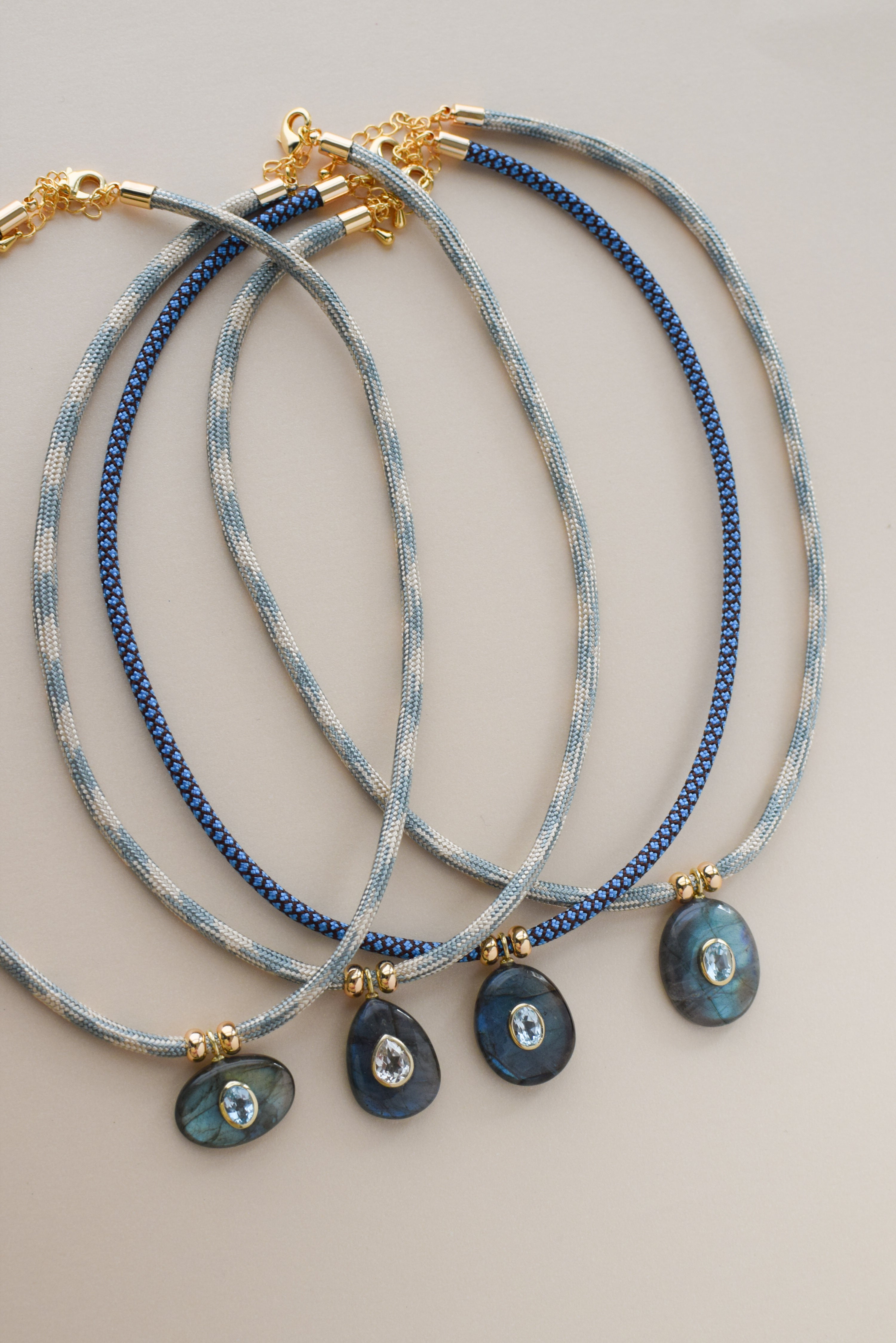 Luxe POWER Cord / LABRADORITE