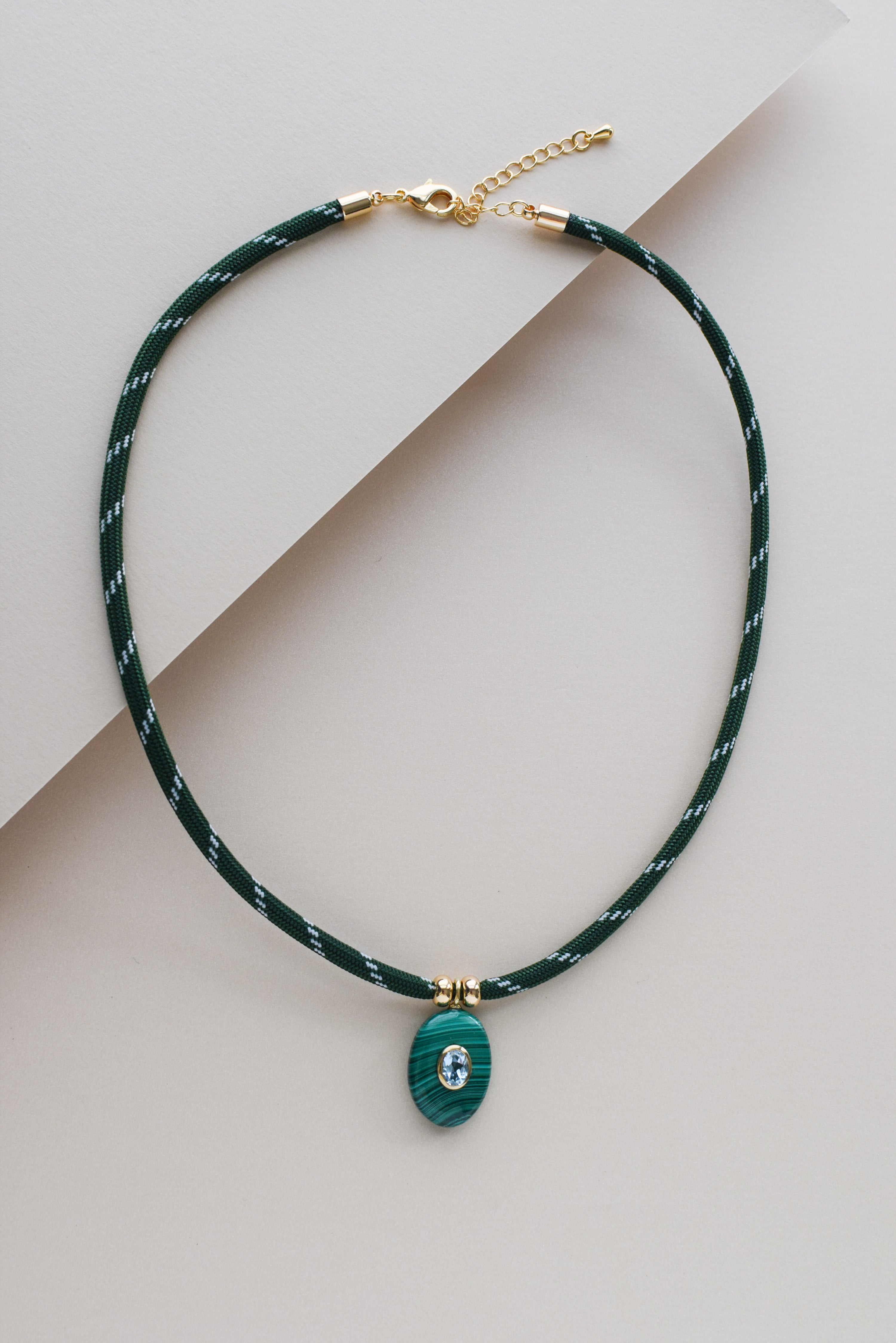 Luxe POWER Cord / MALACHITE