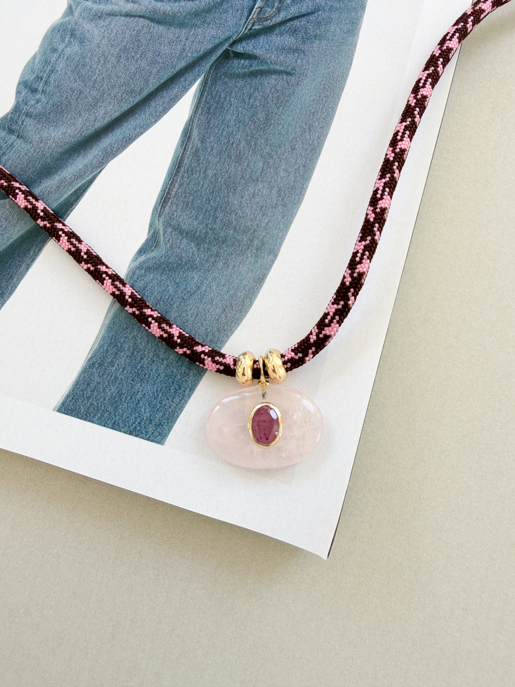 Luxe POWER Cord / ROSE QUARTZ [DROP NO. 2]