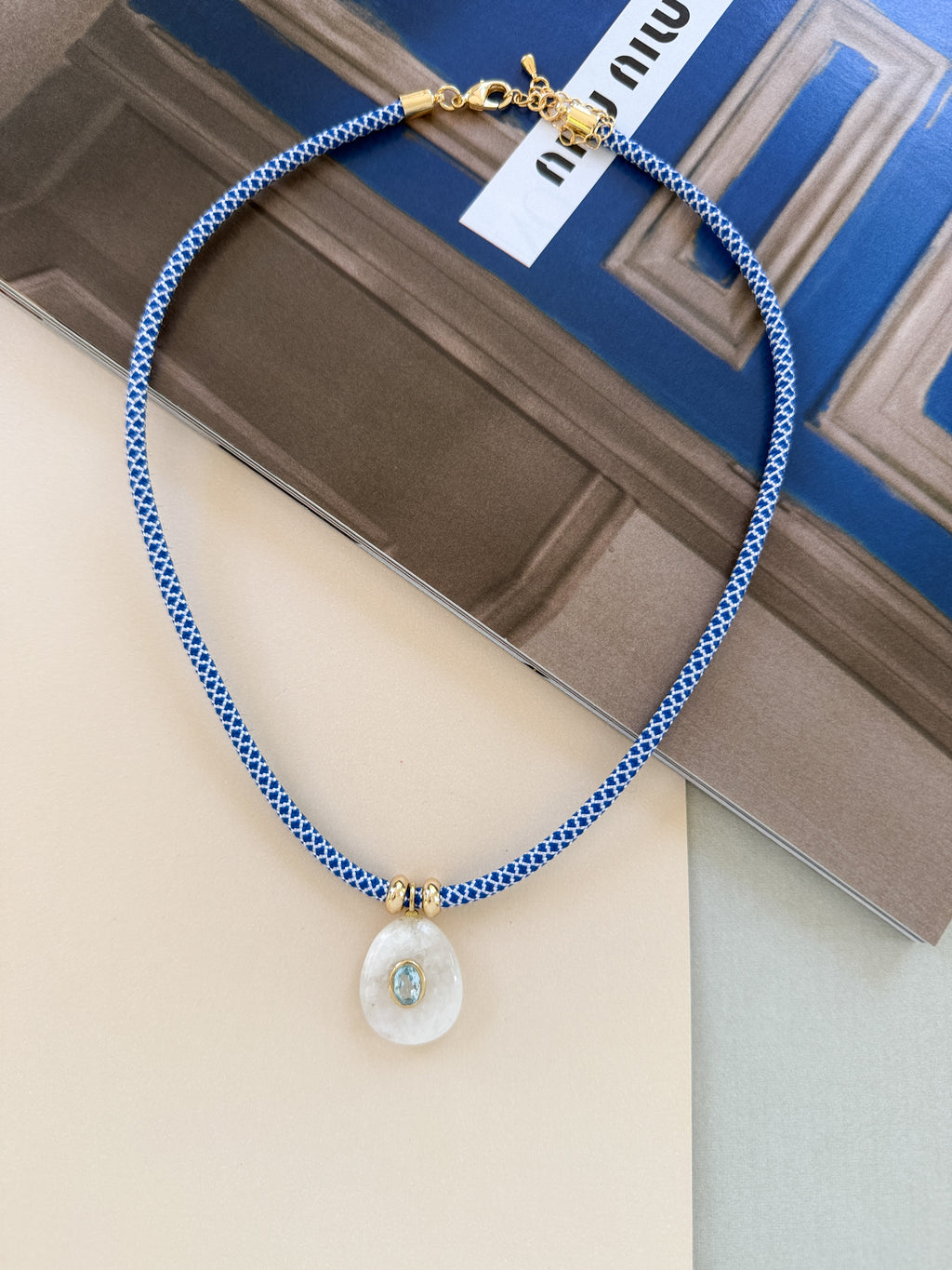 LUXE POWER CORD / RAINBOW MOONSTONE [DROP NO. 2]