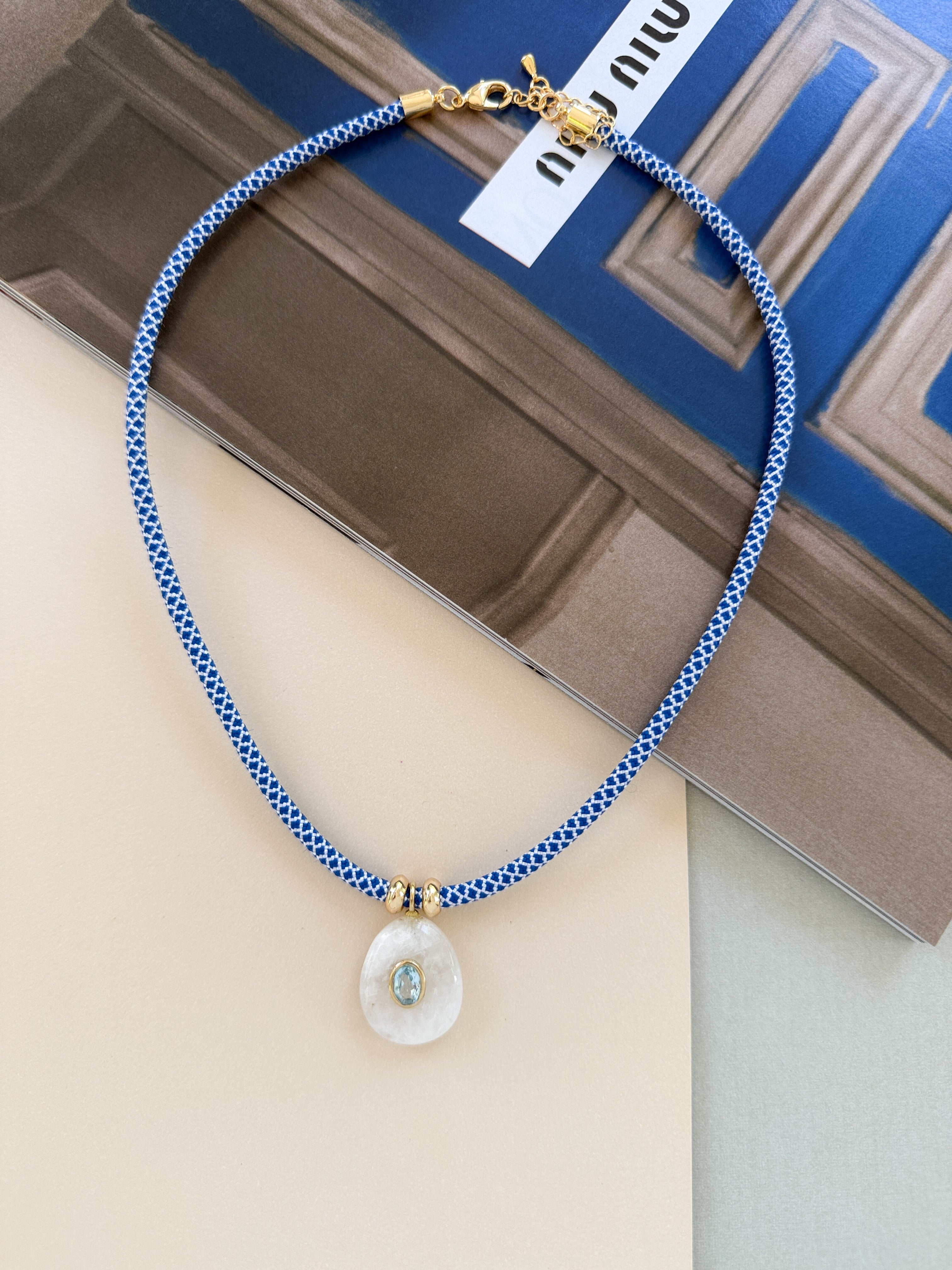 LUXE POWER CORD / RAINBOW MOONSTONE [DROP NO. 2]