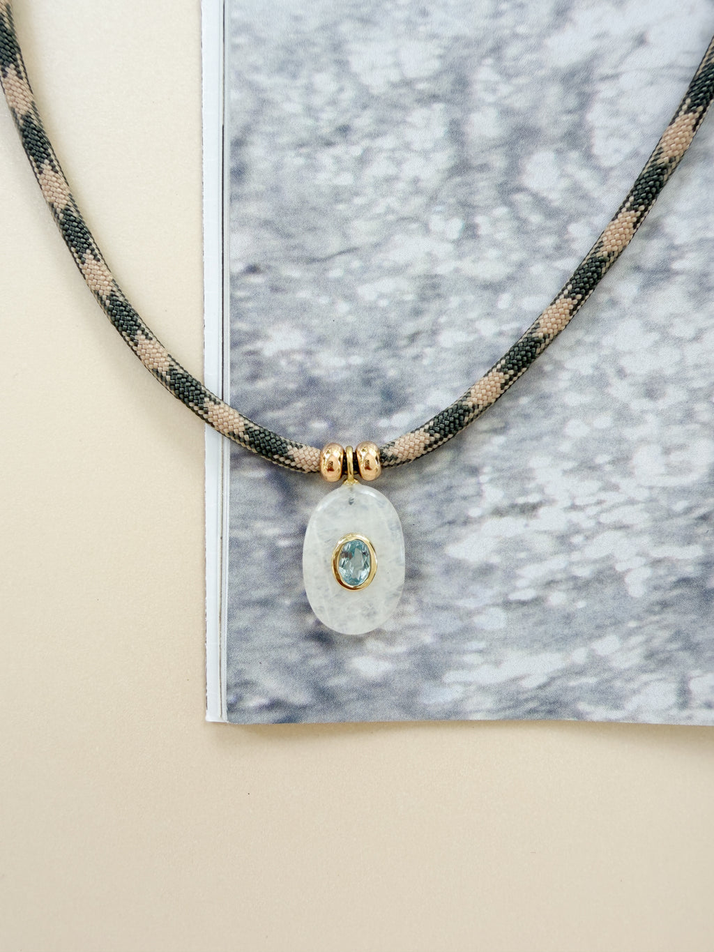 LUXE POWER CORD / RAINBOW MOONSTONE [DROP NO. 2]