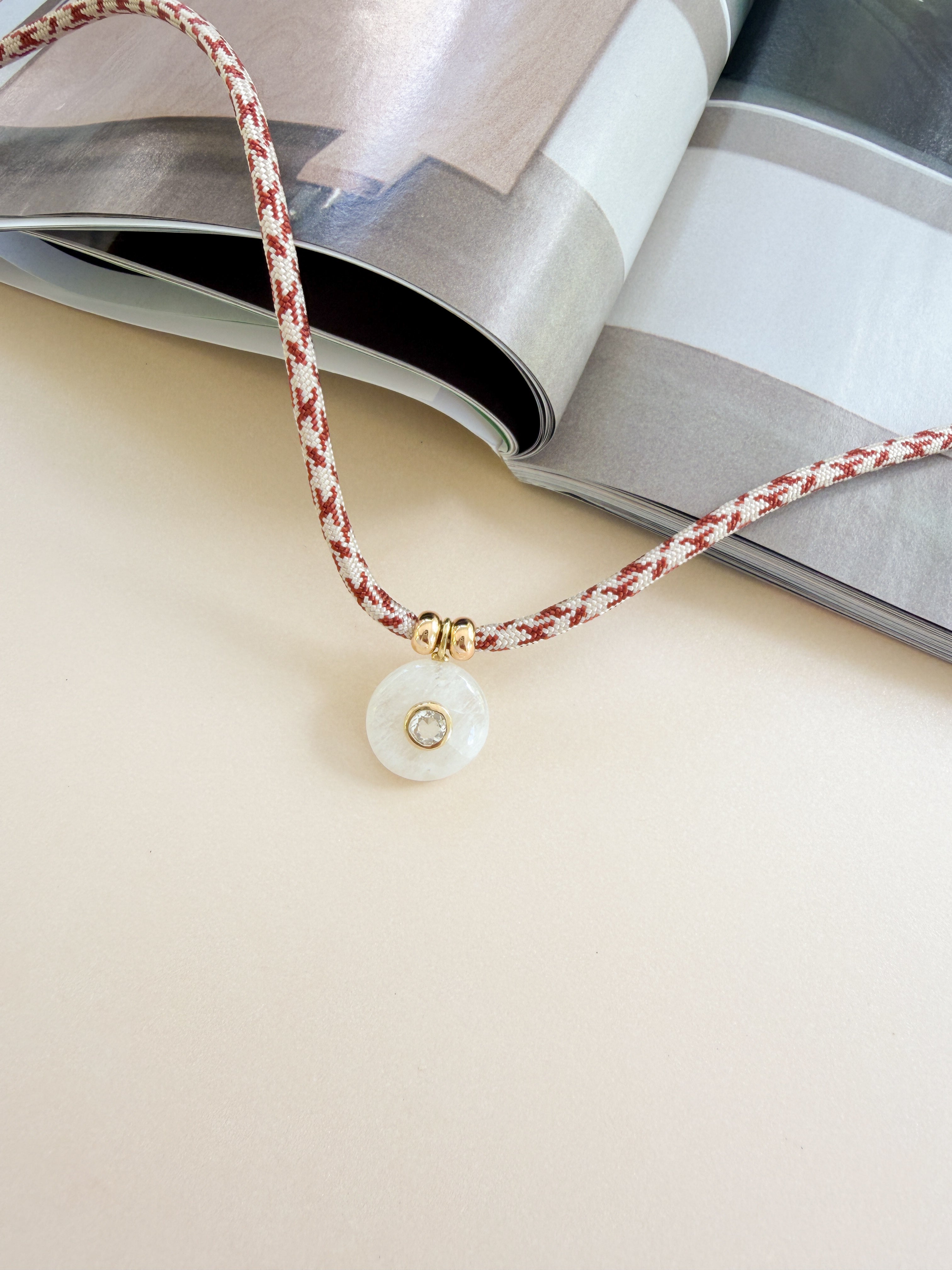 LUXE POWER CORD / RAINBOW MOONSTONE [DROP NO. 2]