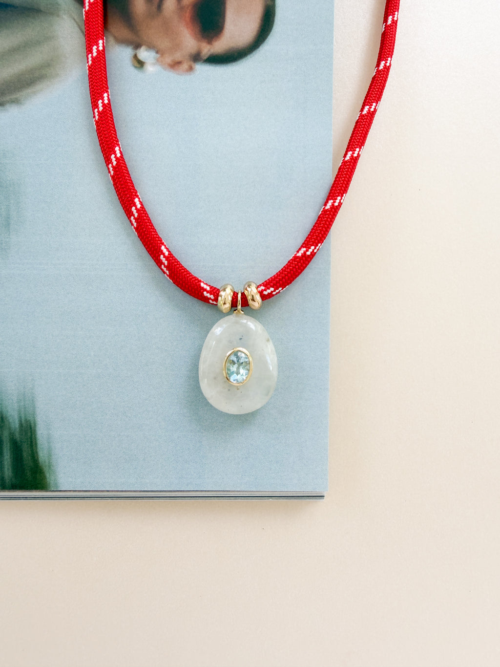 LUXE POWER CORD / RAINBOW MOONSTONE [DROP NO. 2]