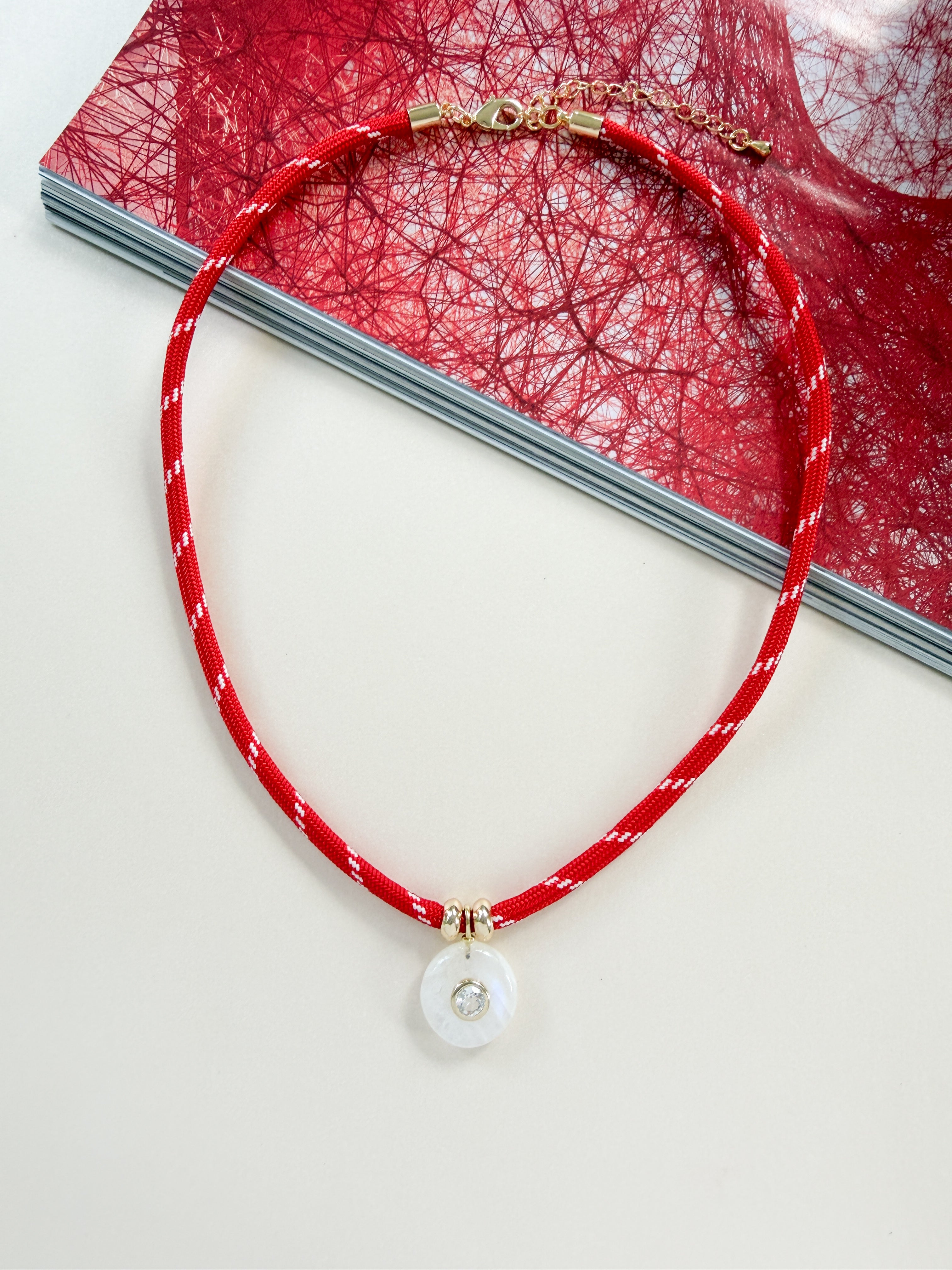 LUXE POWER CORD / RAINBOW MOONSTONE [DROP NO. 2]