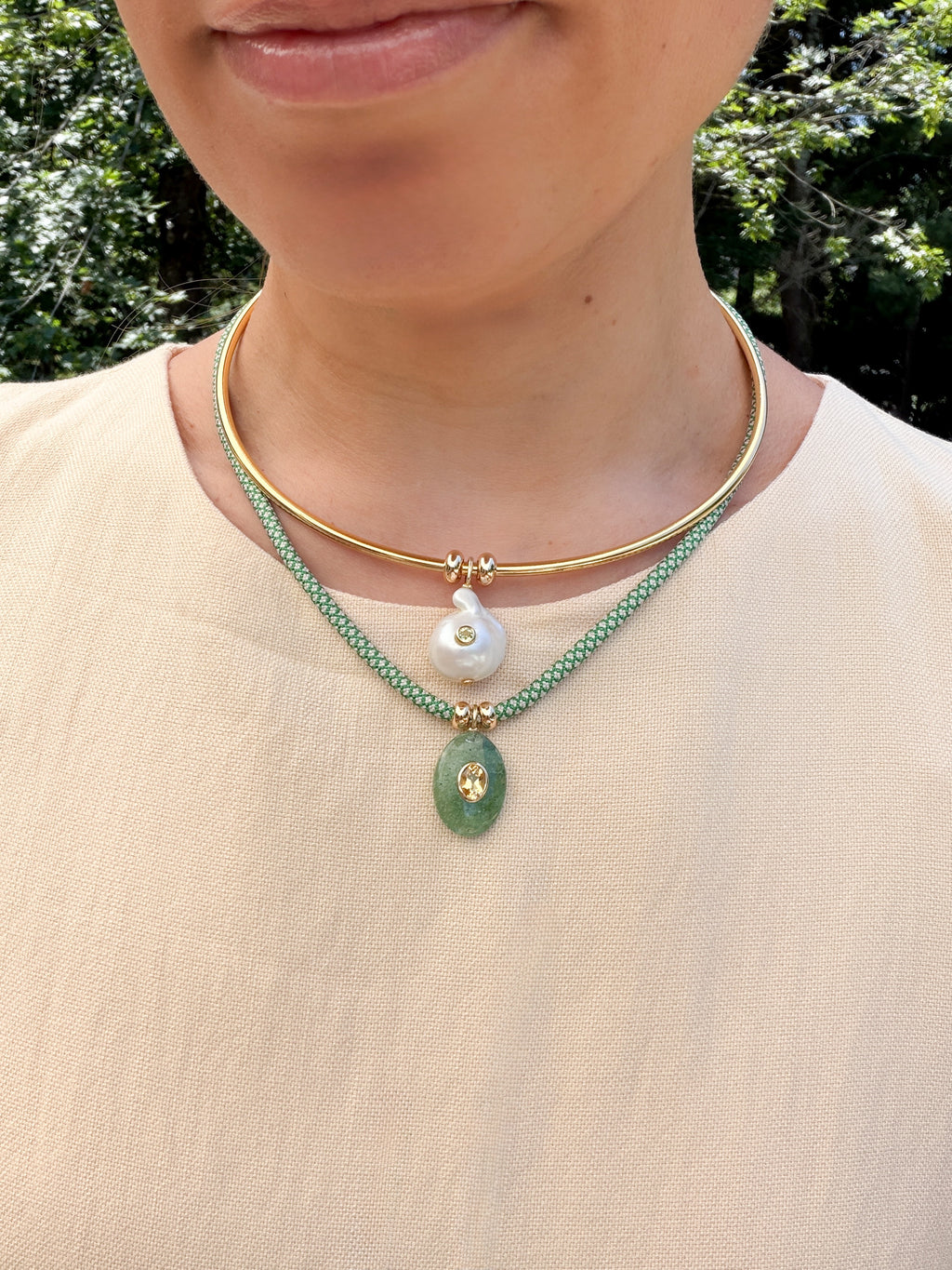 Luxe POWER Cord / GREEN AVENTURINE [DROP NO. 2]