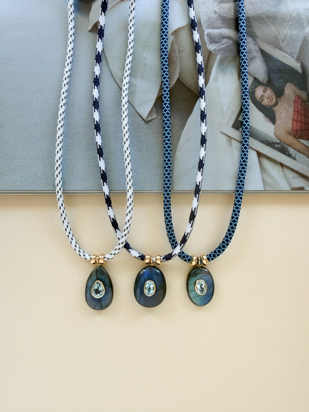 LUXE POWER CORD / LABRADORITE [DROP NO. 2]