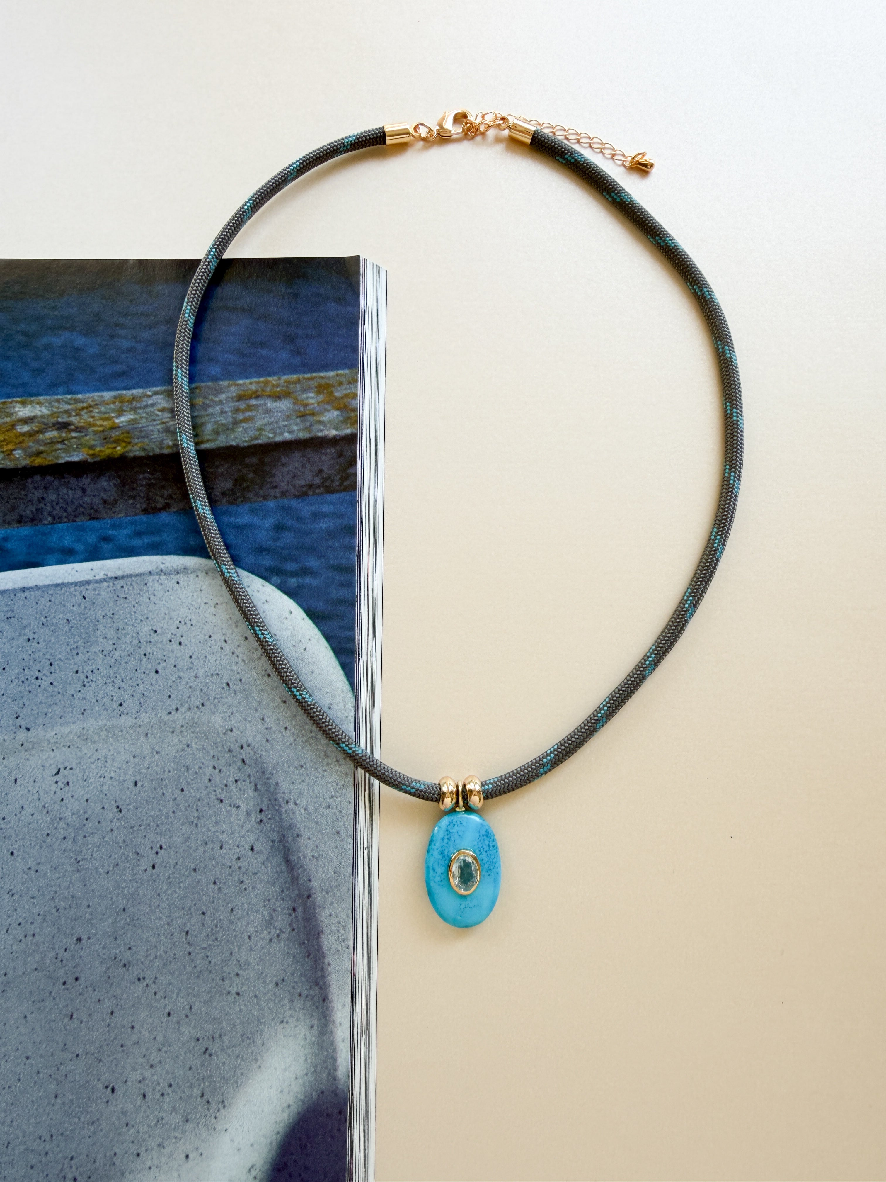 POWER Cord / BLUE HOWLITE [DROP NO. 2]
