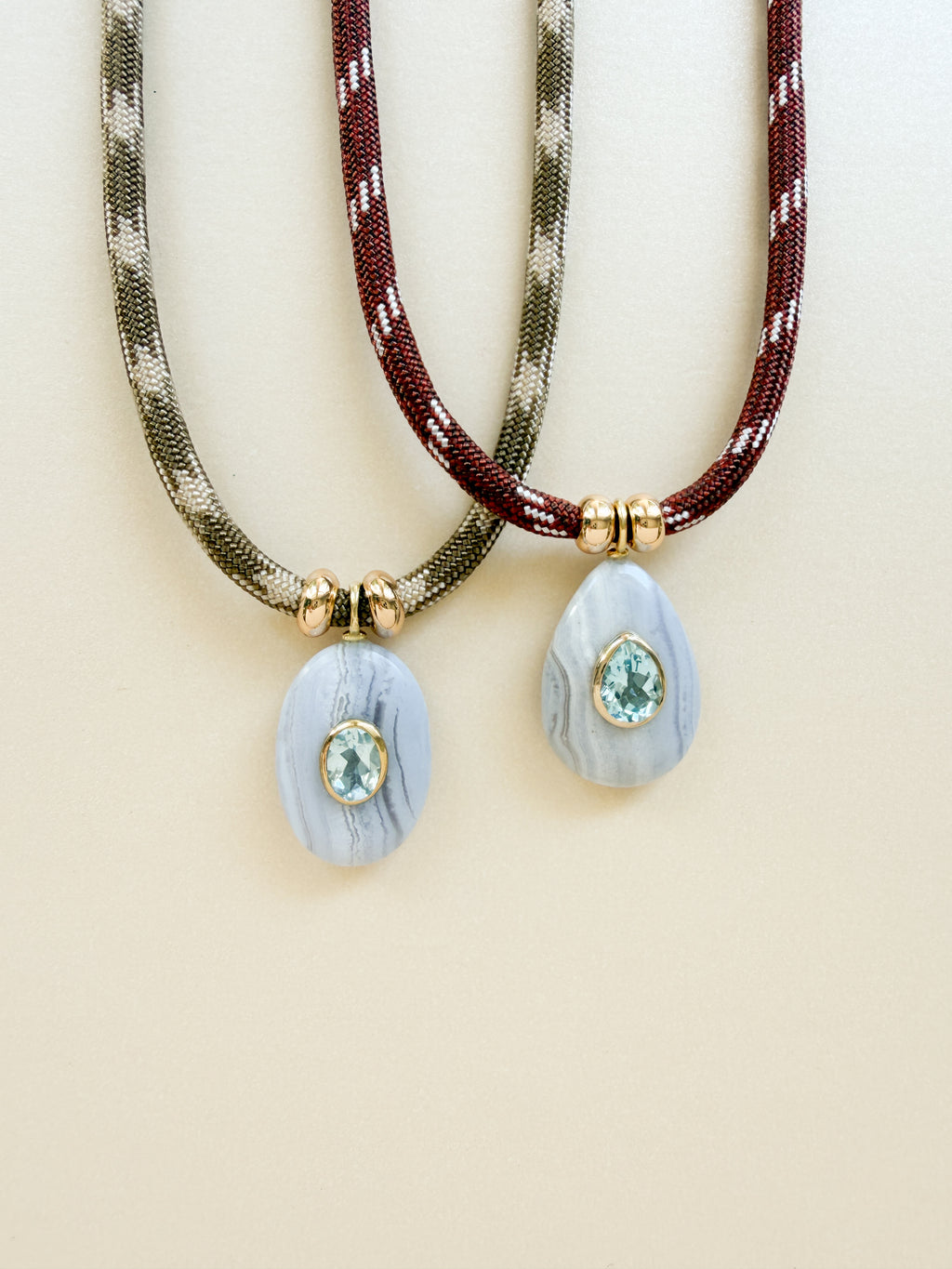 Luxe POWER Cord / Blue Lace Agate [DROP NO. 2]