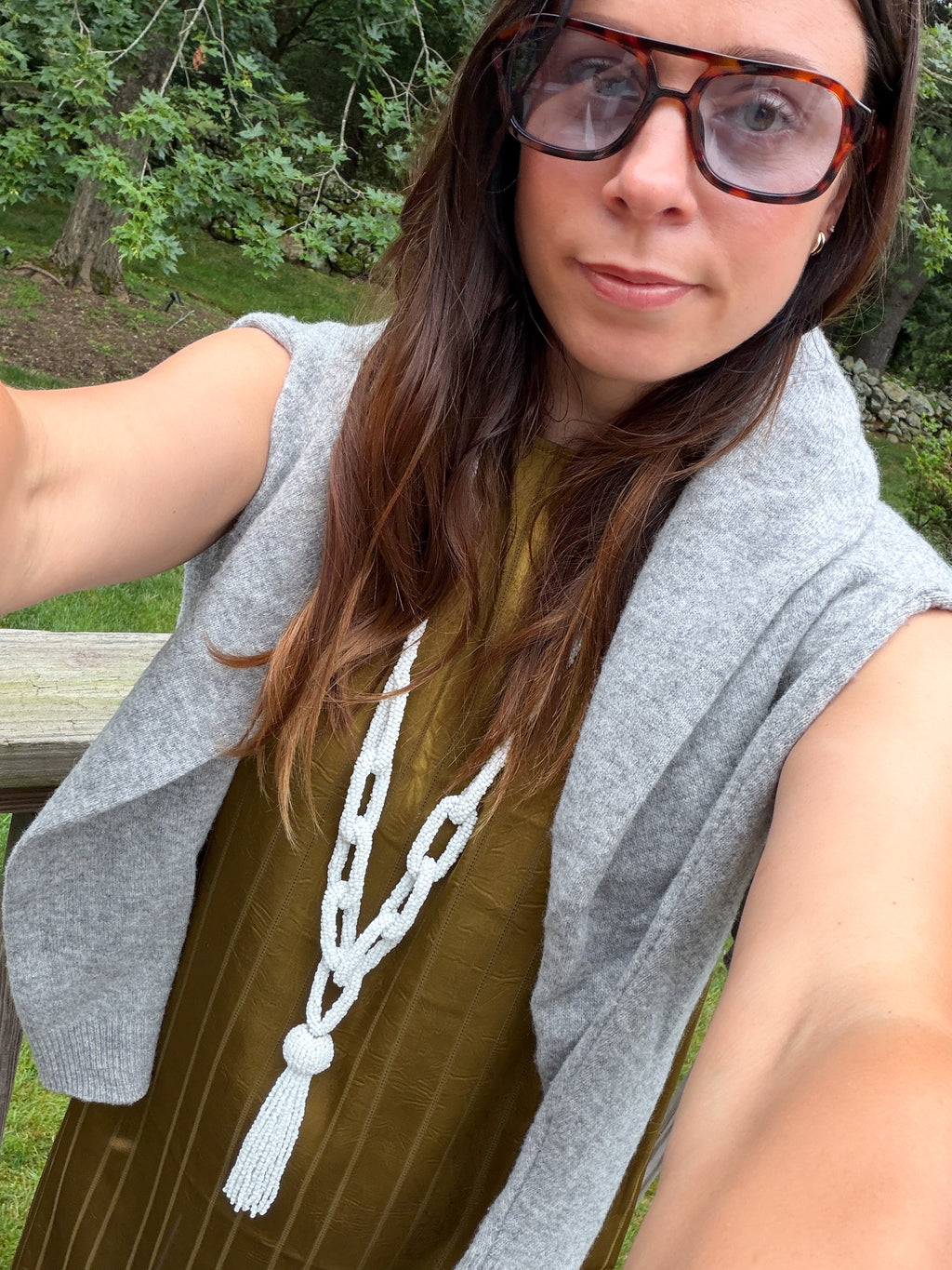Tassel necklace