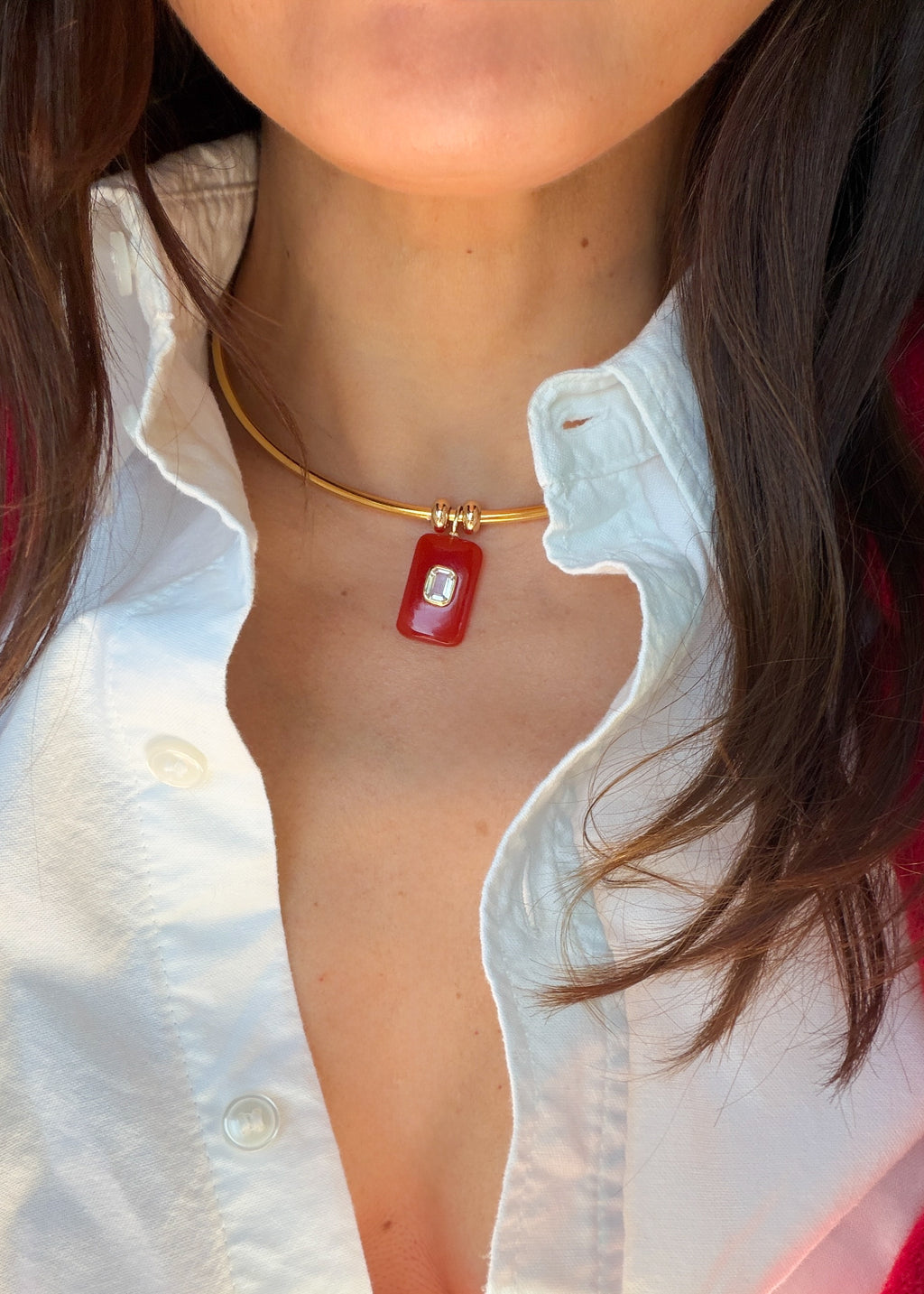 The Scarlett Onyx Collar