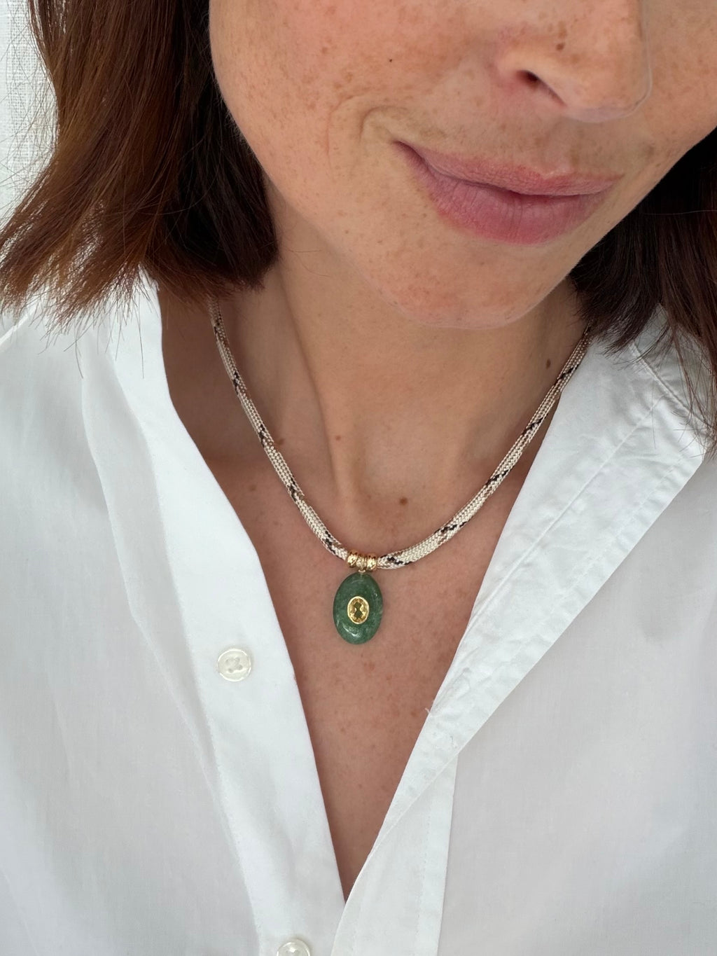 Luxe POWER Cord / GREEN AVENTURINE [DROP NO. 2]