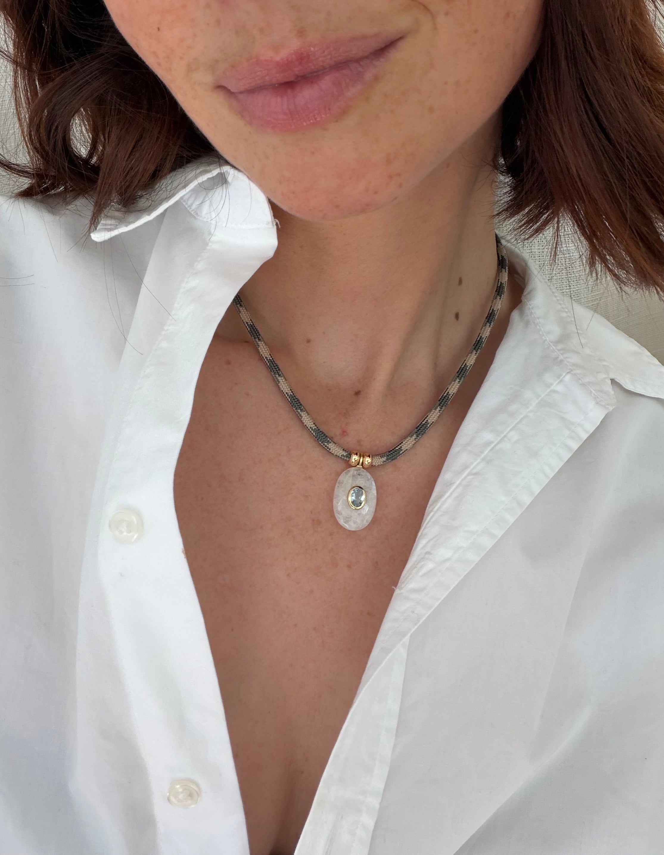 LUXE POWER CORD / RAINBOW MOONSTONE [DROP NO. 2]