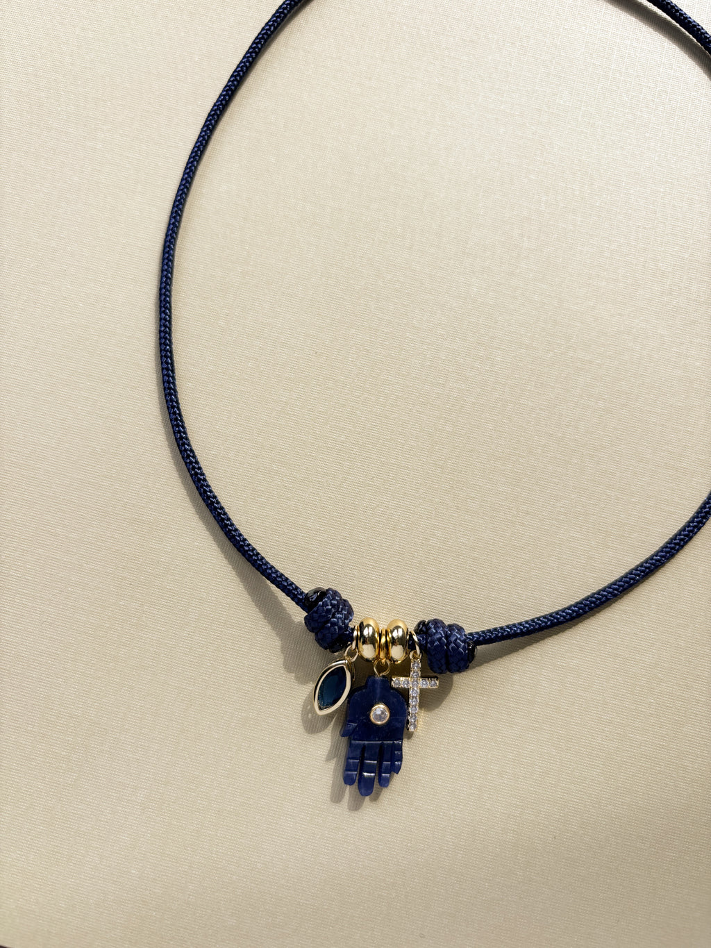 Hamsa Charm Necklace
